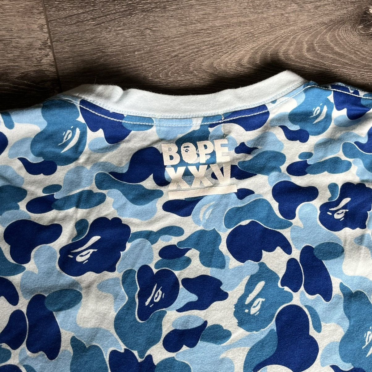 Bape A Bathing Ape Bape XXV ABC Camo Blue 25th Anniversary Ter Size US XXL / EU 58 / 5 - 9 Thumbnail