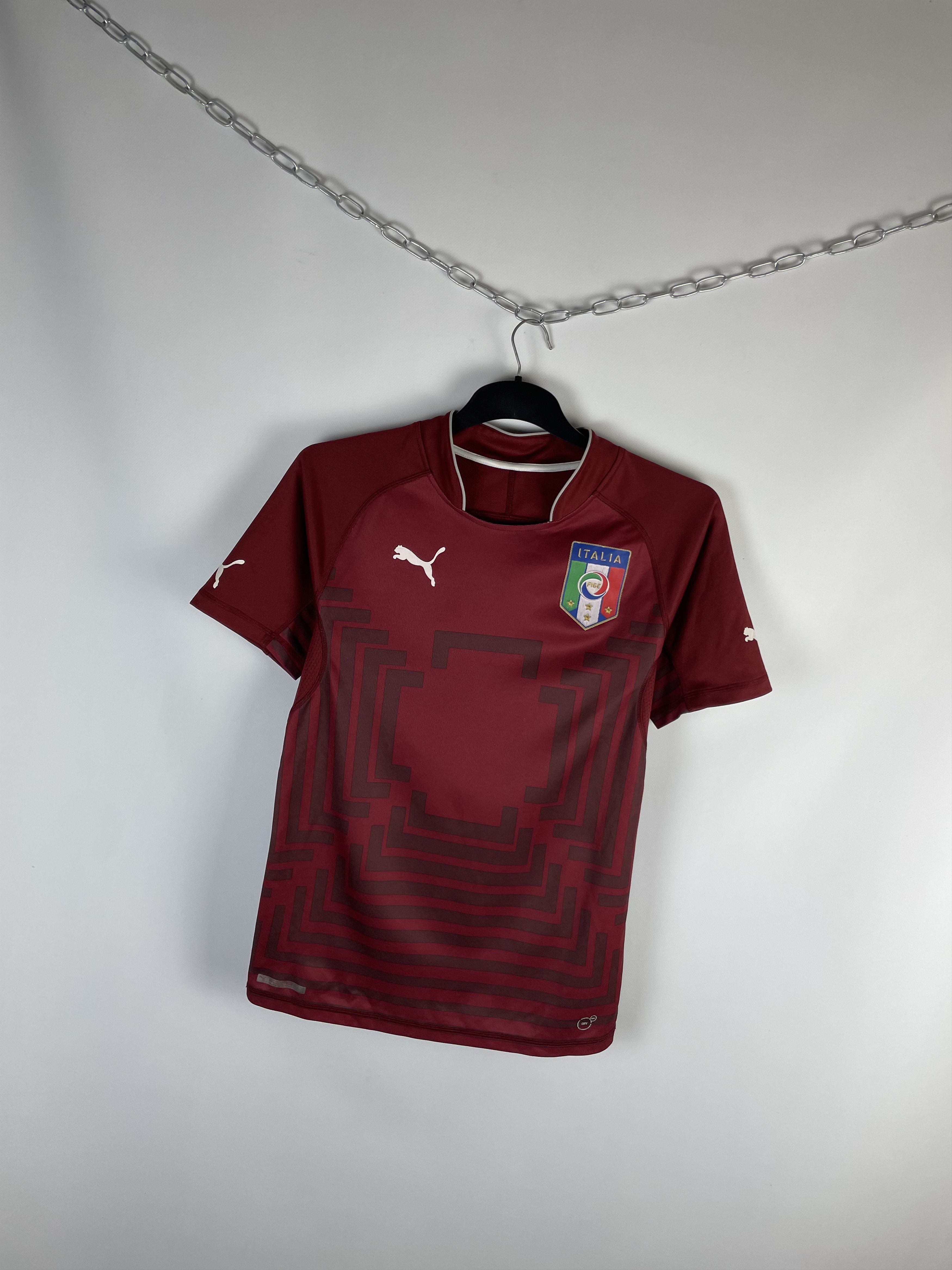 Puma × Vintage Vintage Puma Italia Soccer Jersey T-shirt tee Italy Size US S / EU 44-46 / 1 - 2 Thumbnail