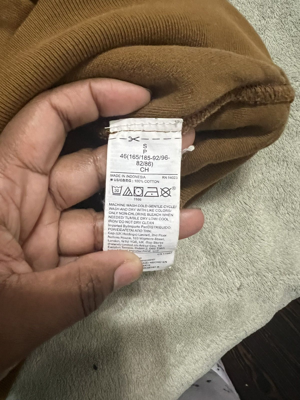Gap × Yeezy Yeezy Gap Hoodie Size US S / EU 44-46 / 1 - 5 Thumbnail