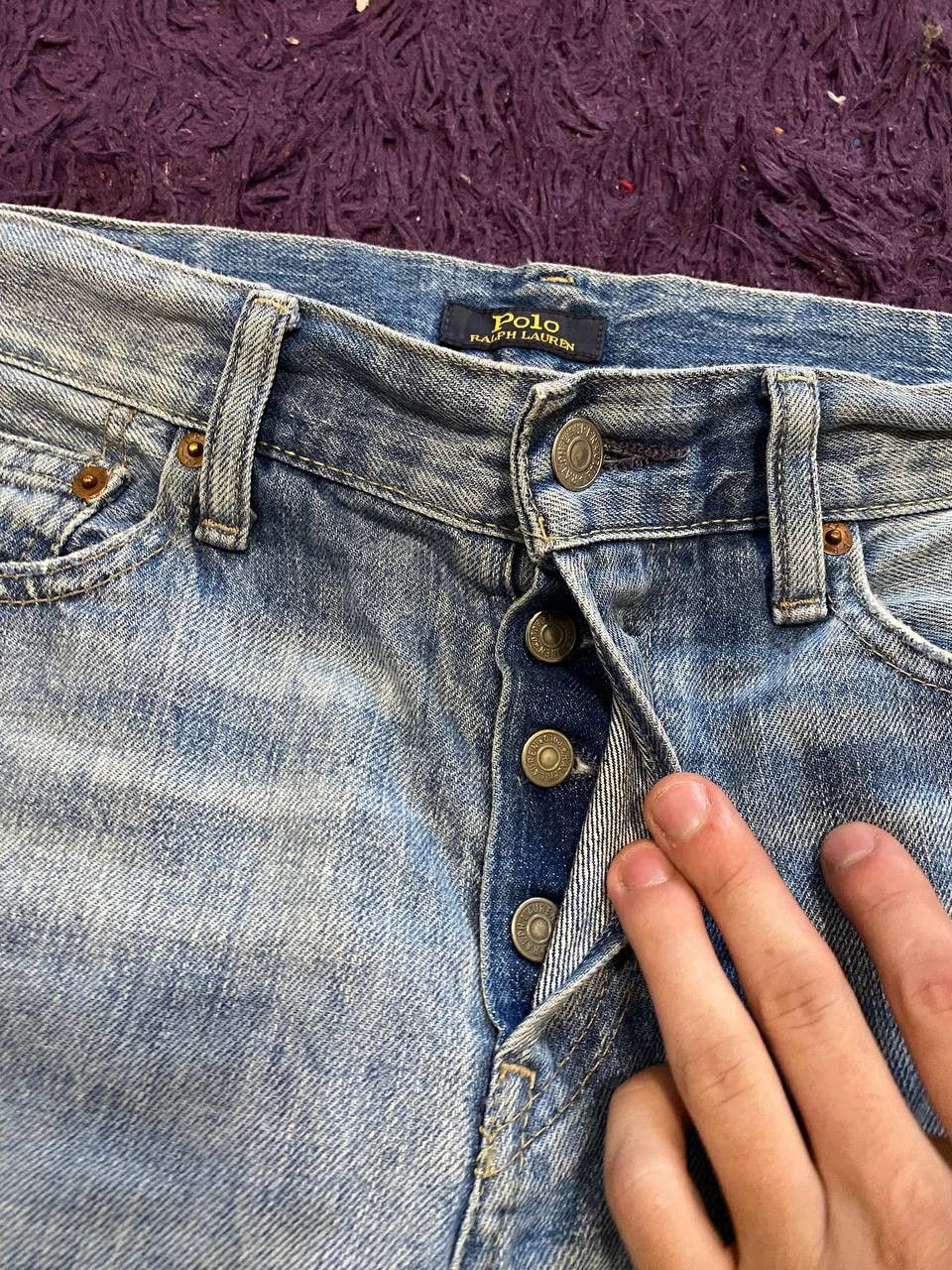 Polo Ralph Lauren Vintage Polo Ralph Lauren Regular Fit Denim Jeans Size US 32 / EU 48 - 9 Thumbnail