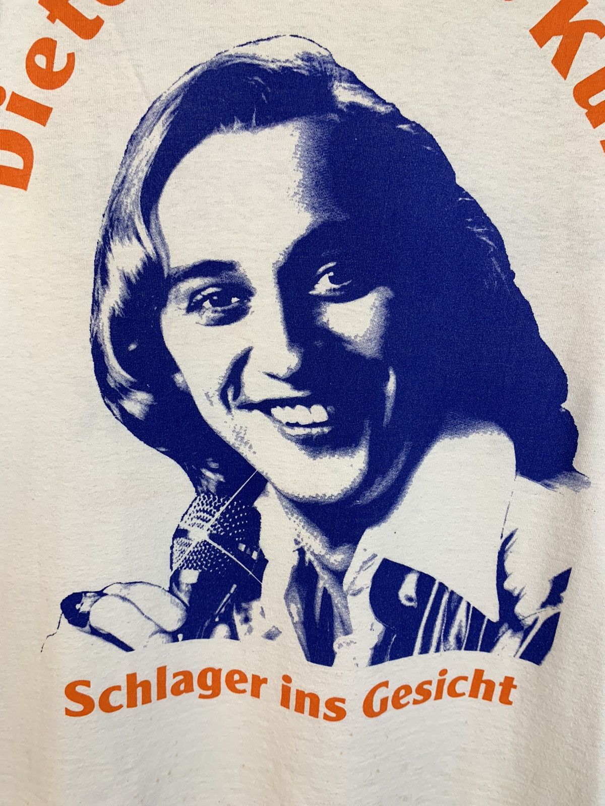 Band Tees × Vintage Vintage Dieter Thomas Kuhn Single Stitch T-shirt Size US L / EU 52-54 / 3 - 8 Thumbnail