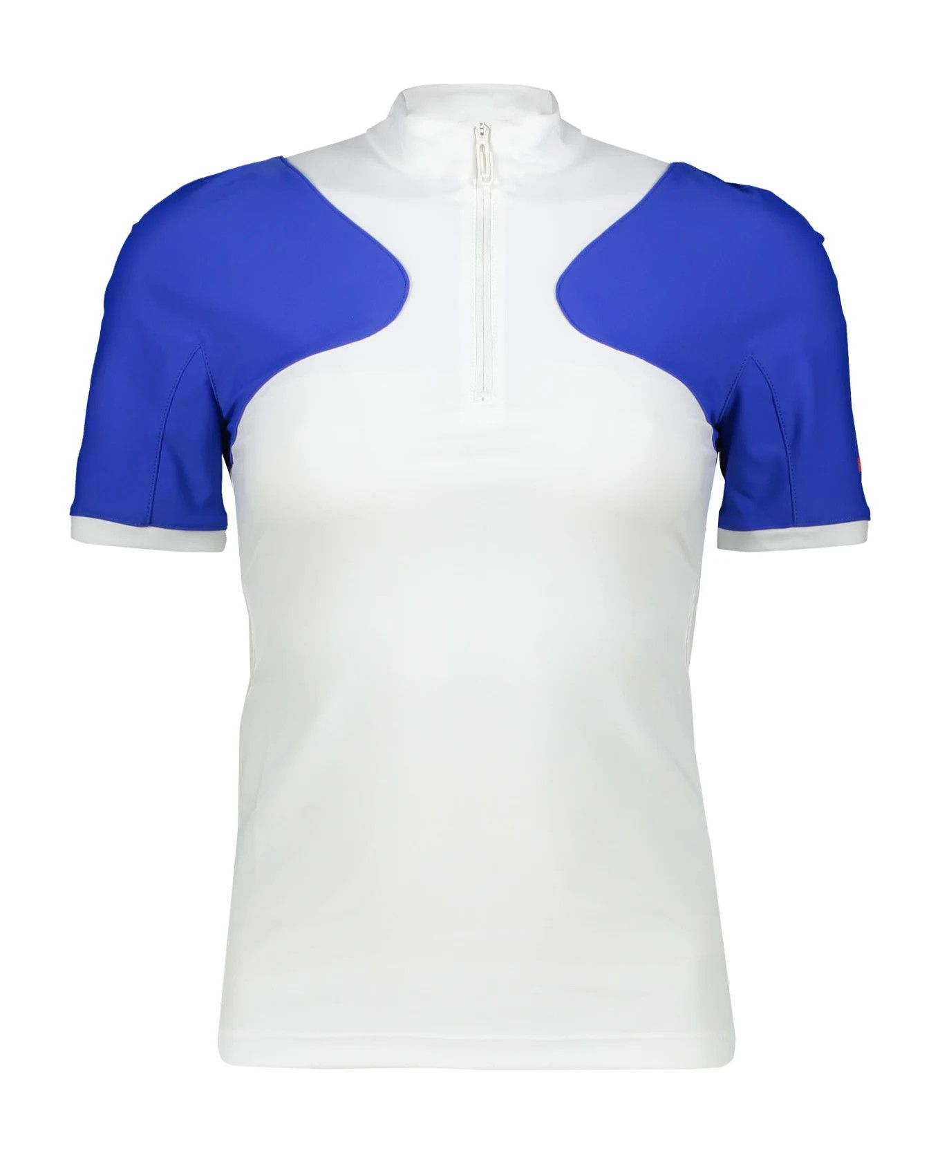 Off-White o1y1225 Turtleneck T-Shirt in White/Blue Size XS / US 0-2 / IT 36-38 - 1 Thumbnail