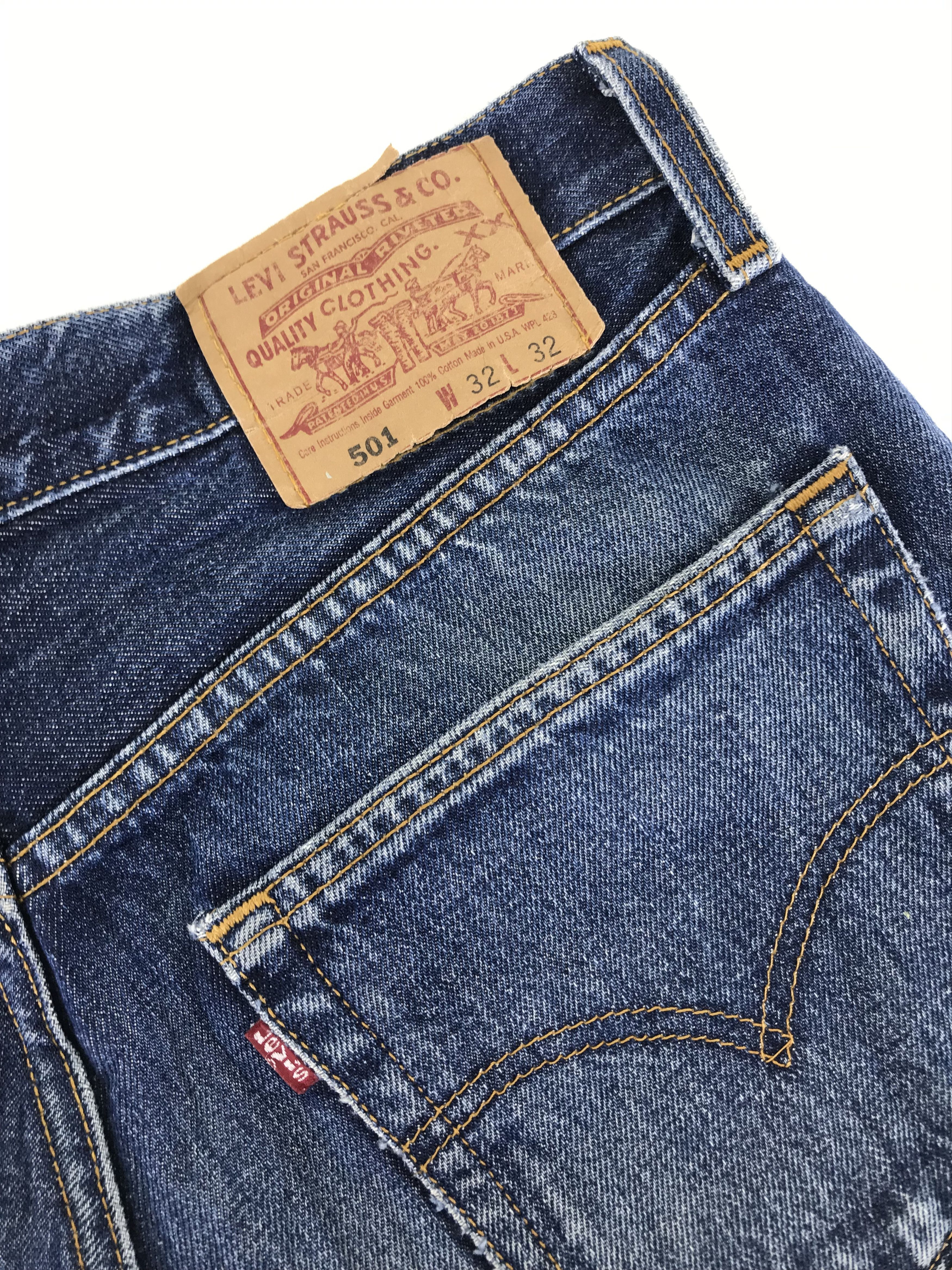 Levi's Vintage Levi's 501 Stone Wash Jeans Size US 31 - 12 Thumbnail