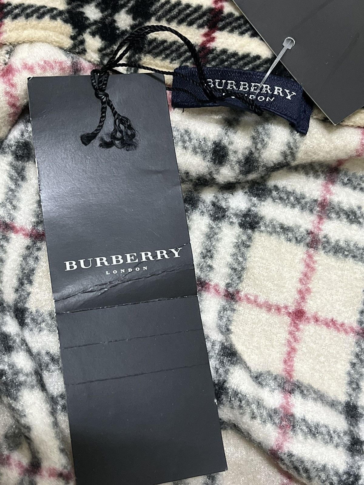 Burberry Vintage 90s burberry fleece jacket nova check Size US S / EU 44-46 / 1 - 8 Thumbnail