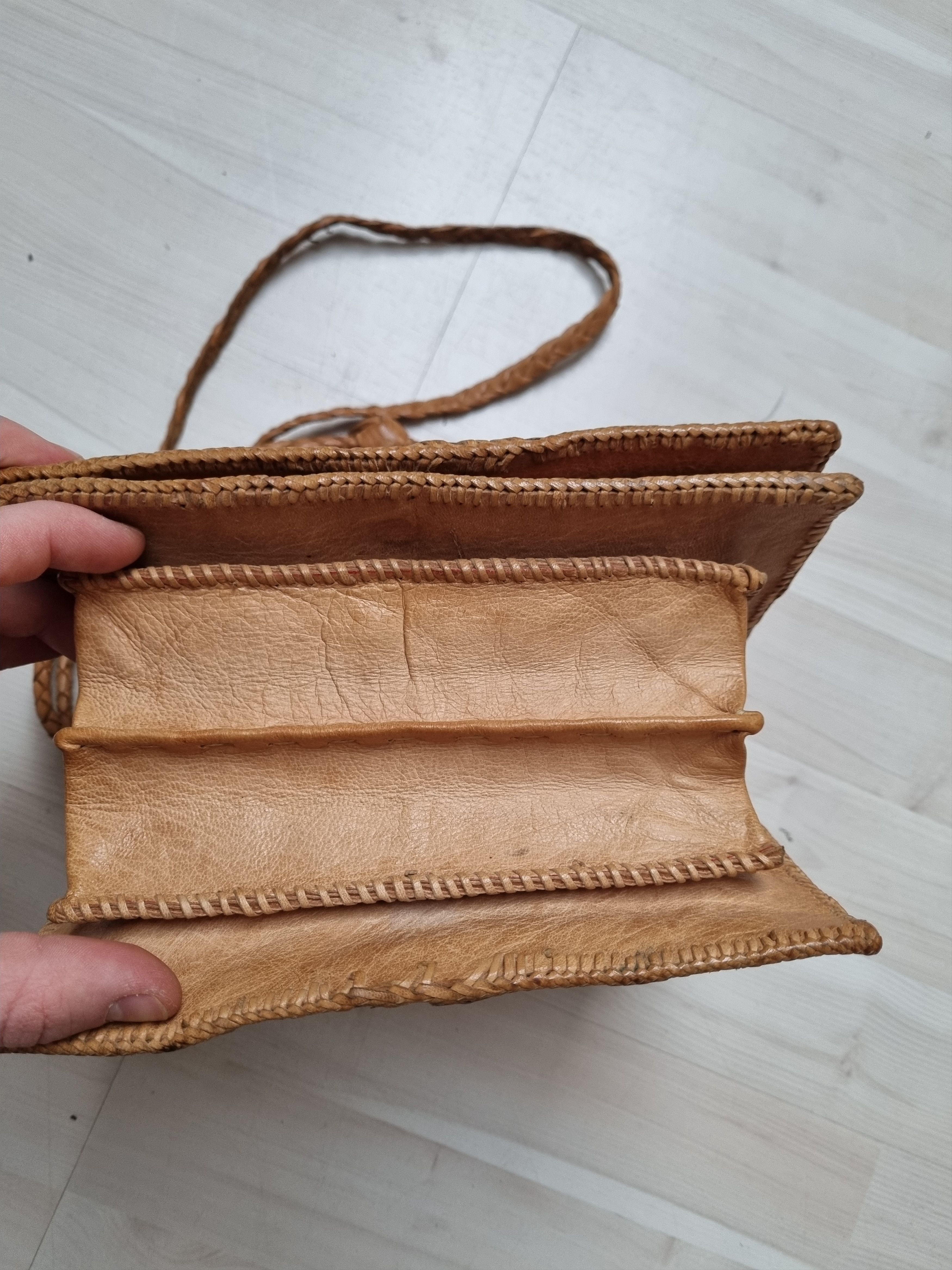 Handmade Vintage Genuine Alligator Shoulder Purse Clutch crocodile Size ONE SIZE - 21 Thumbnail