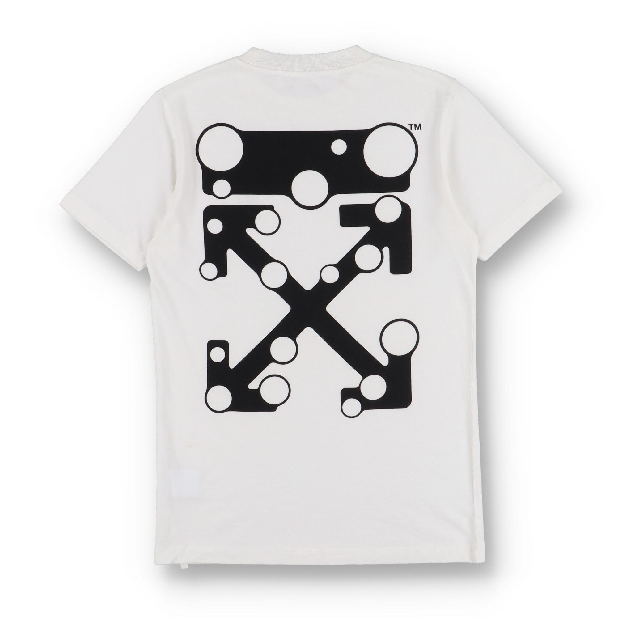 Off-White White Bubble Arrows Logo T-Shirt Size US XS / EU 42 / 0 - 1 Thumbnail