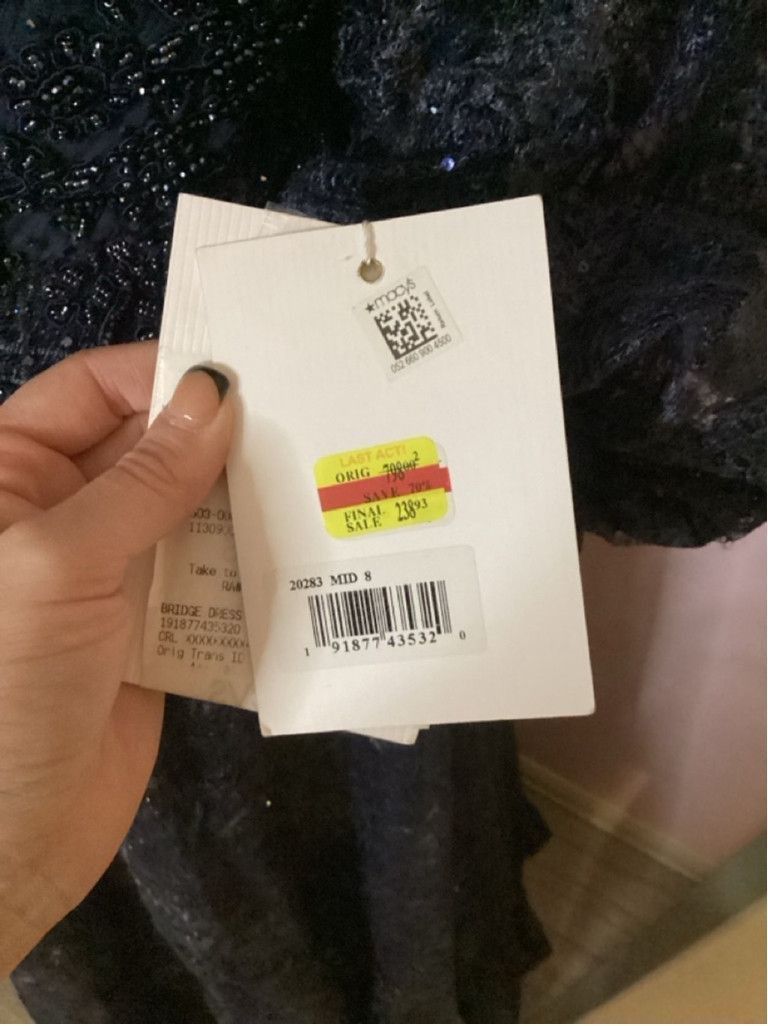 Mac Duggal Women's Unbranded Dress Blue Size 8 Size M / US 6-8 / IT 42-44 - 5 Thumbnail