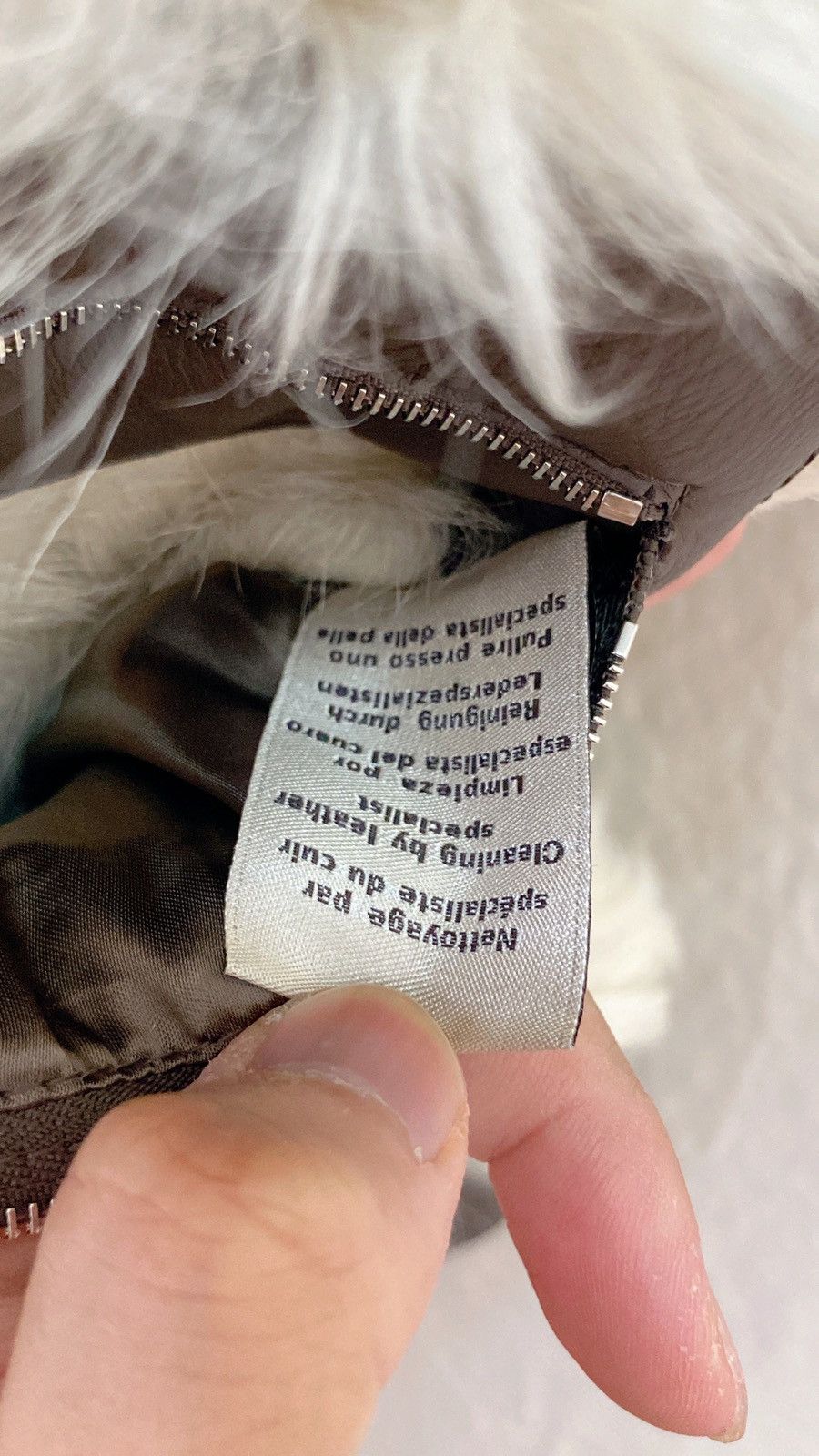 Hermes [sale] 22-23AW Hermes Leather Jacket (discoloured) Size US M / EU 48-50 / 2 - 6 Thumbnail