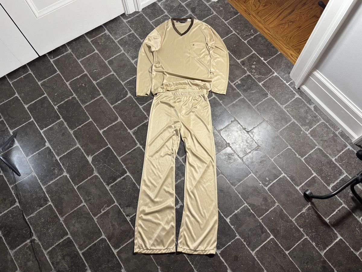 Pierre Cardin Space Age Vintage Pierre Cardin Pyjamas Sleep Set 2pc 1970s Size US 28 / EU 44 - 15 Thumbnail