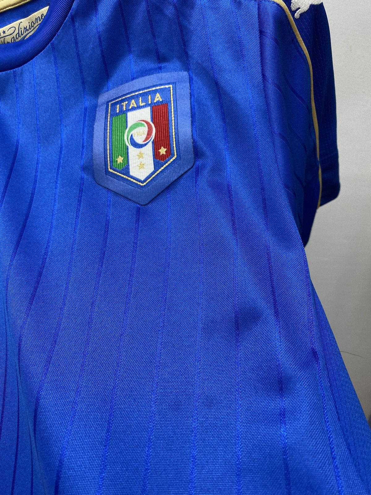 Puma Puma Italy 2016 Home Kit Soccer Jersey Football Shirt Size US M / EU 48-50 / 2 - 16 Thumbnail
