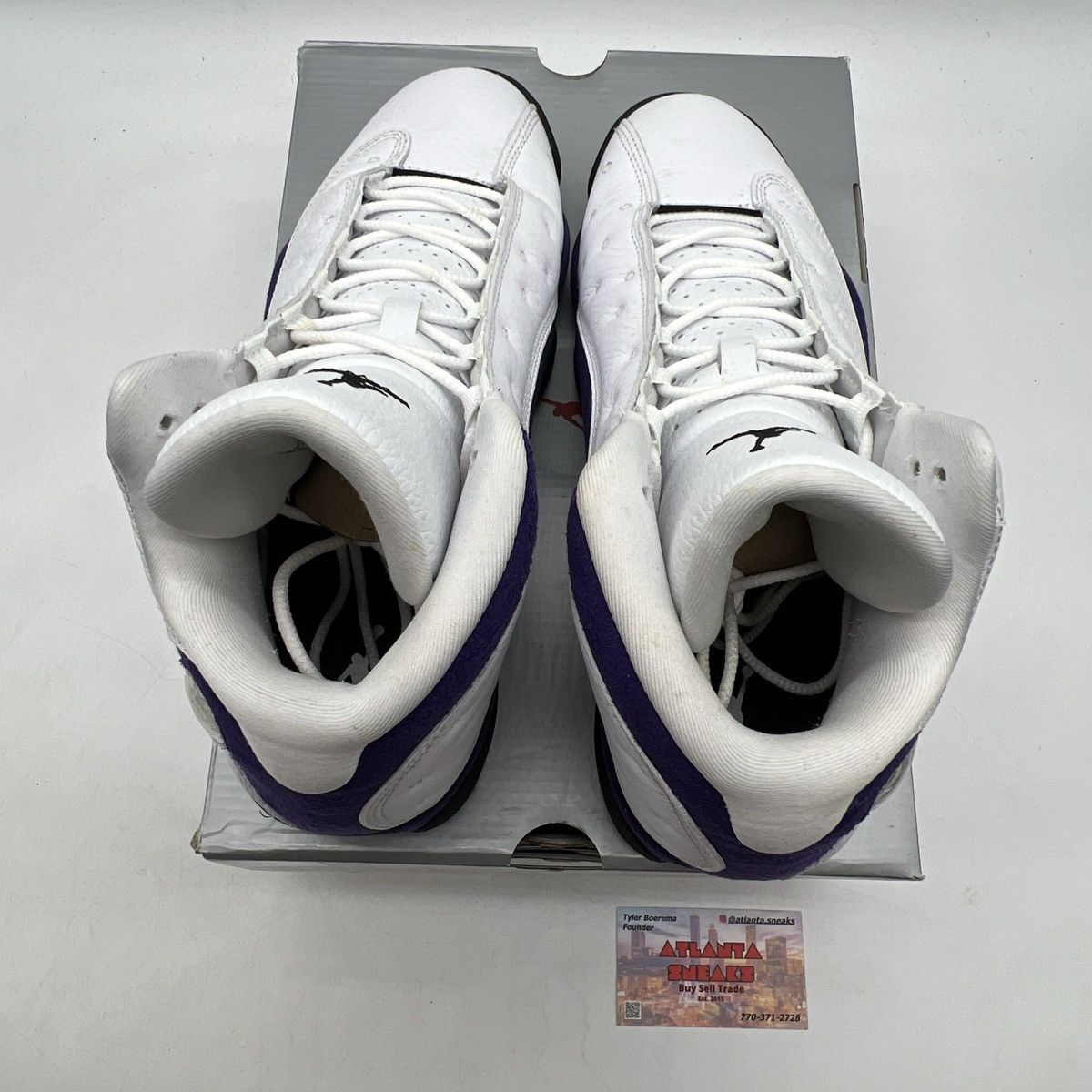 Jordan Brand Air Jordan 13 lakers Size US 10.5 / EU 43-44 - 7 Thumbnail