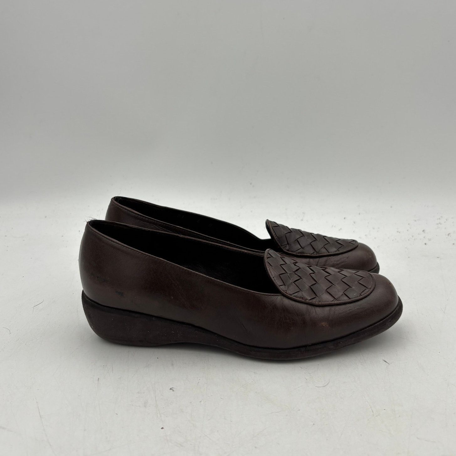 Bottega Veneta Bottega Veneta Intrecciato Woven Leather Loafers Women's 6B Size US 6 / IT 36 - 3 Thumbnail