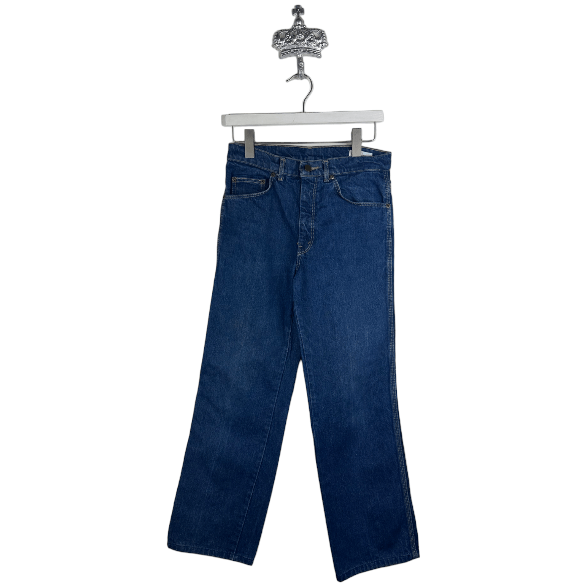 image of YVES Saint Laurent Retro YSL Jeans - (Size 30) in Blue, Men's