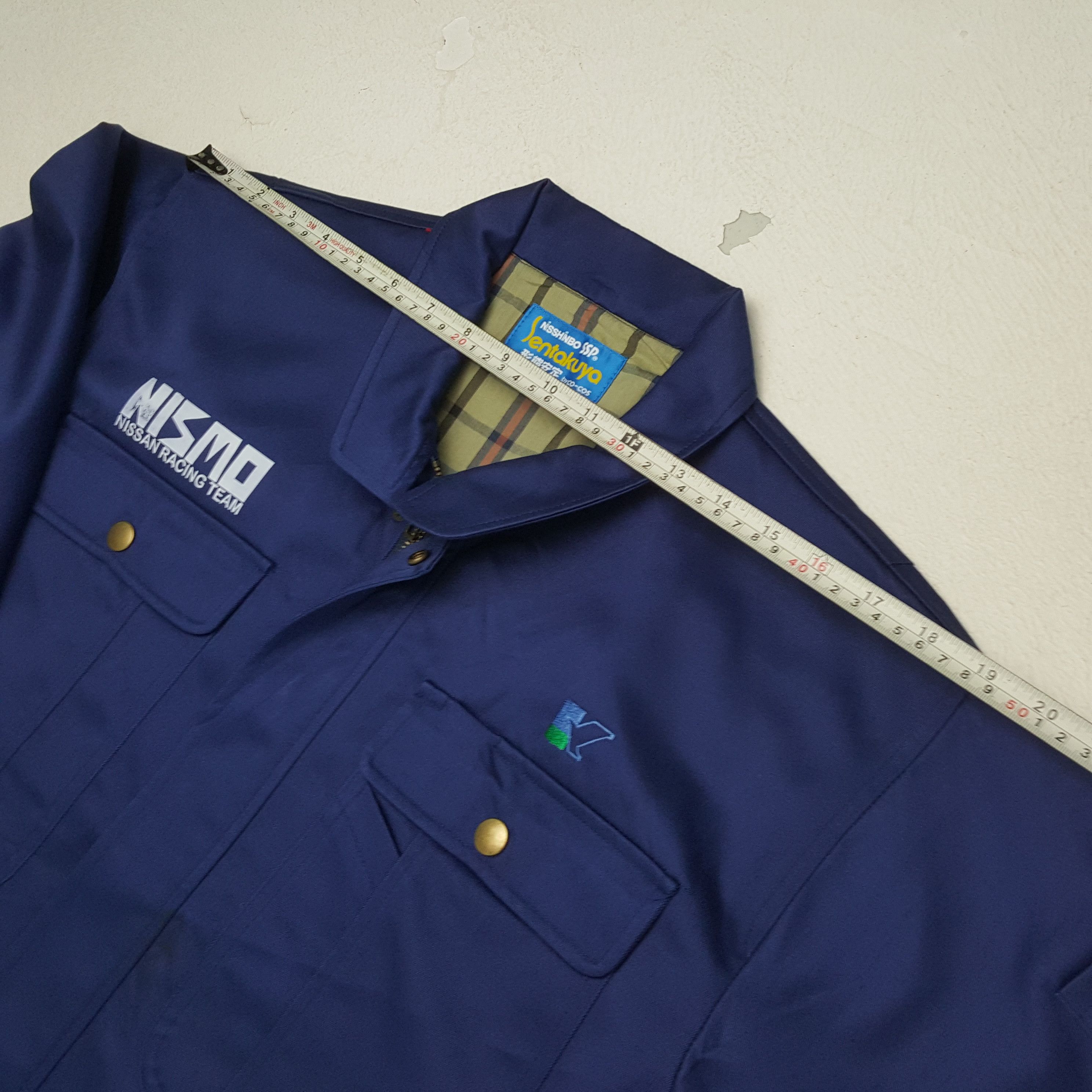Japanese Brand × Vintage NISMO NISSAN RACING TEAM Workwear Custom Art Jacket Size US L / EU 52-54 / 3 - 5 Thumbnail