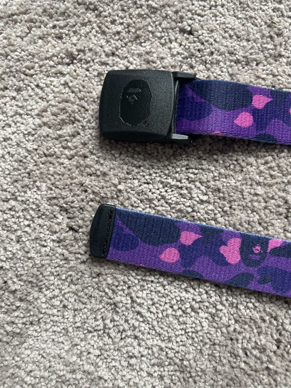 Bape BAPE Color Camo Long GI Belt Purple Size ONE SIZE - 2 Thumbnail