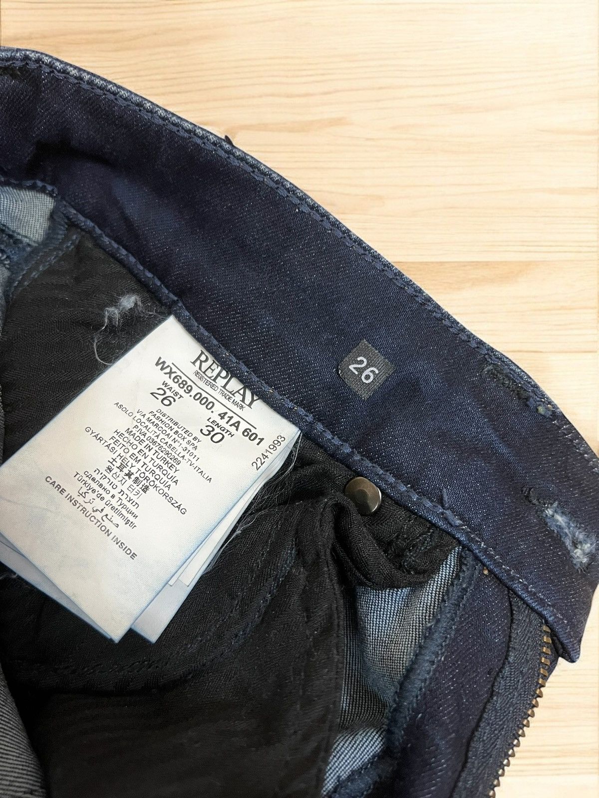 Replay Replay skinny fit jeans size W26 L30 Size 26" / US 2 / IT 38 - 6 Thumbnail