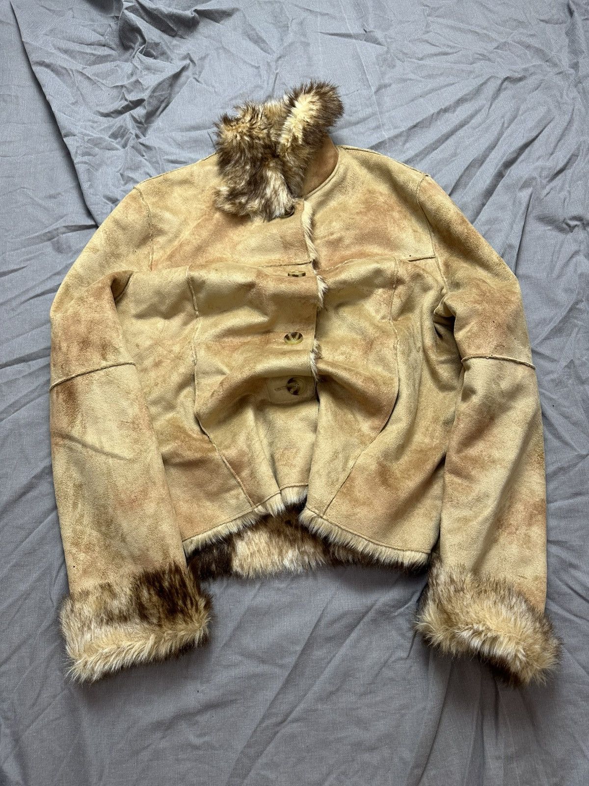 Japanese Brand Junya Watanabe Balenciaga Playboi Carti Style Mohair Jacket Size US L / EU 52-54 / 3 - 1 Thumbnail