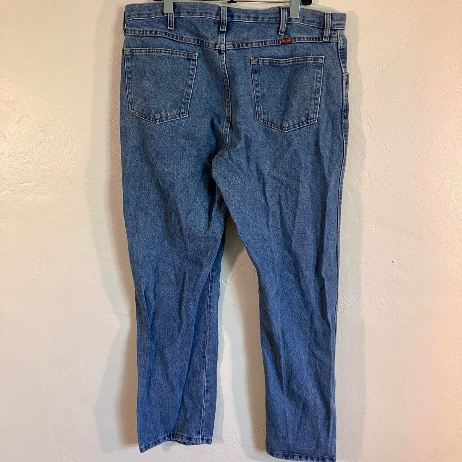 Rustler Vintage Y2K Rustler Blue Medium Wash Denim Jeans Size US 40 / EU 56 - 3 Thumbnail