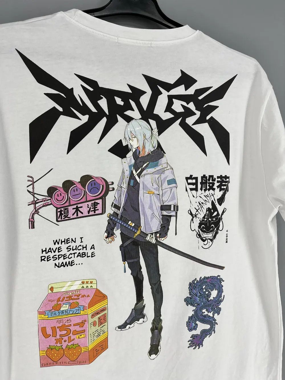 Anime Alcott T-shirt with ''Manga Collection'' print Japanese Bran Size US L / EU 52-54 / 3 - 5 Thumbnail