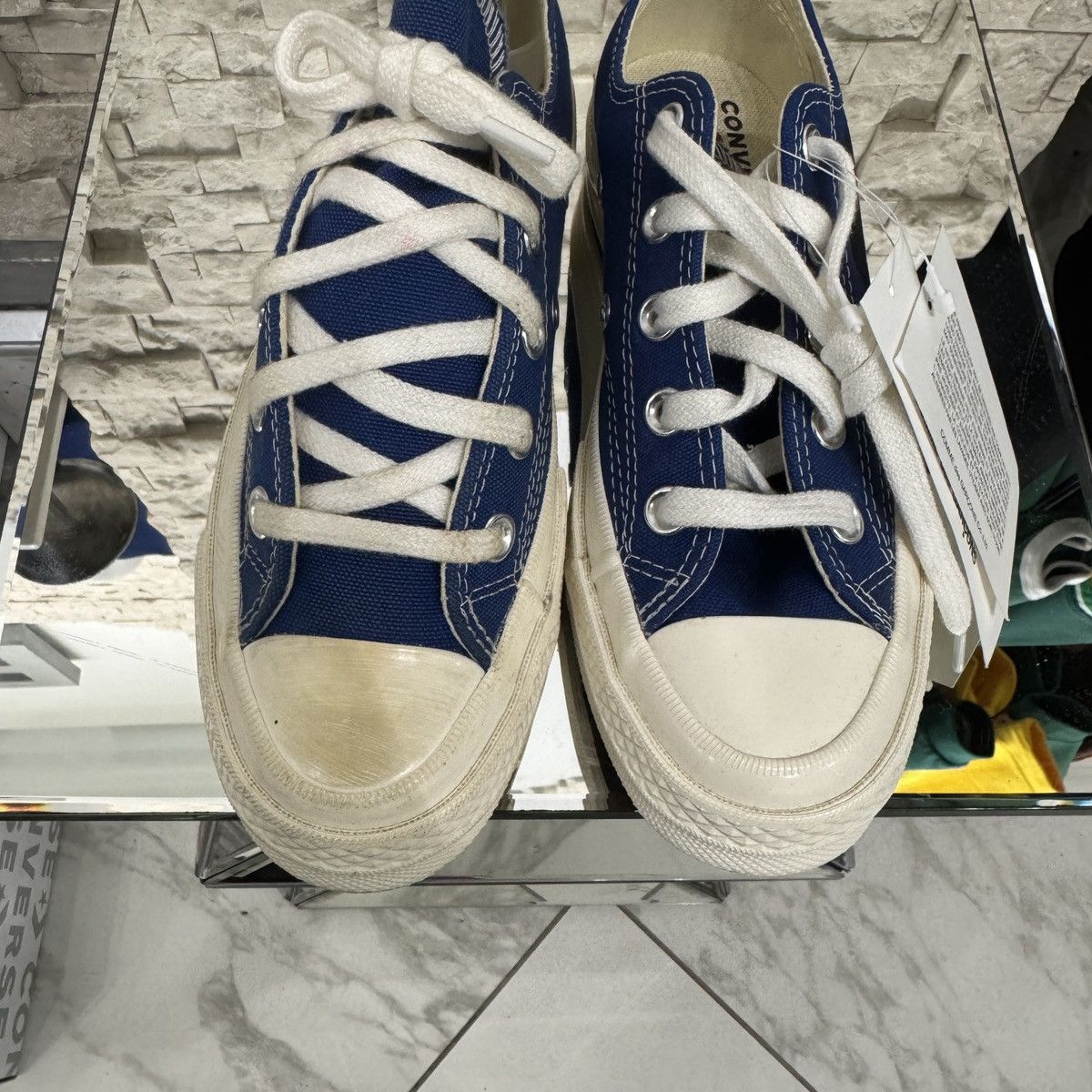 Comme des Garcons CDG PLAY x Converse Display Sneakers READ DESCRIPTION Size US 5 / EU 37 - 7 Thumbnail