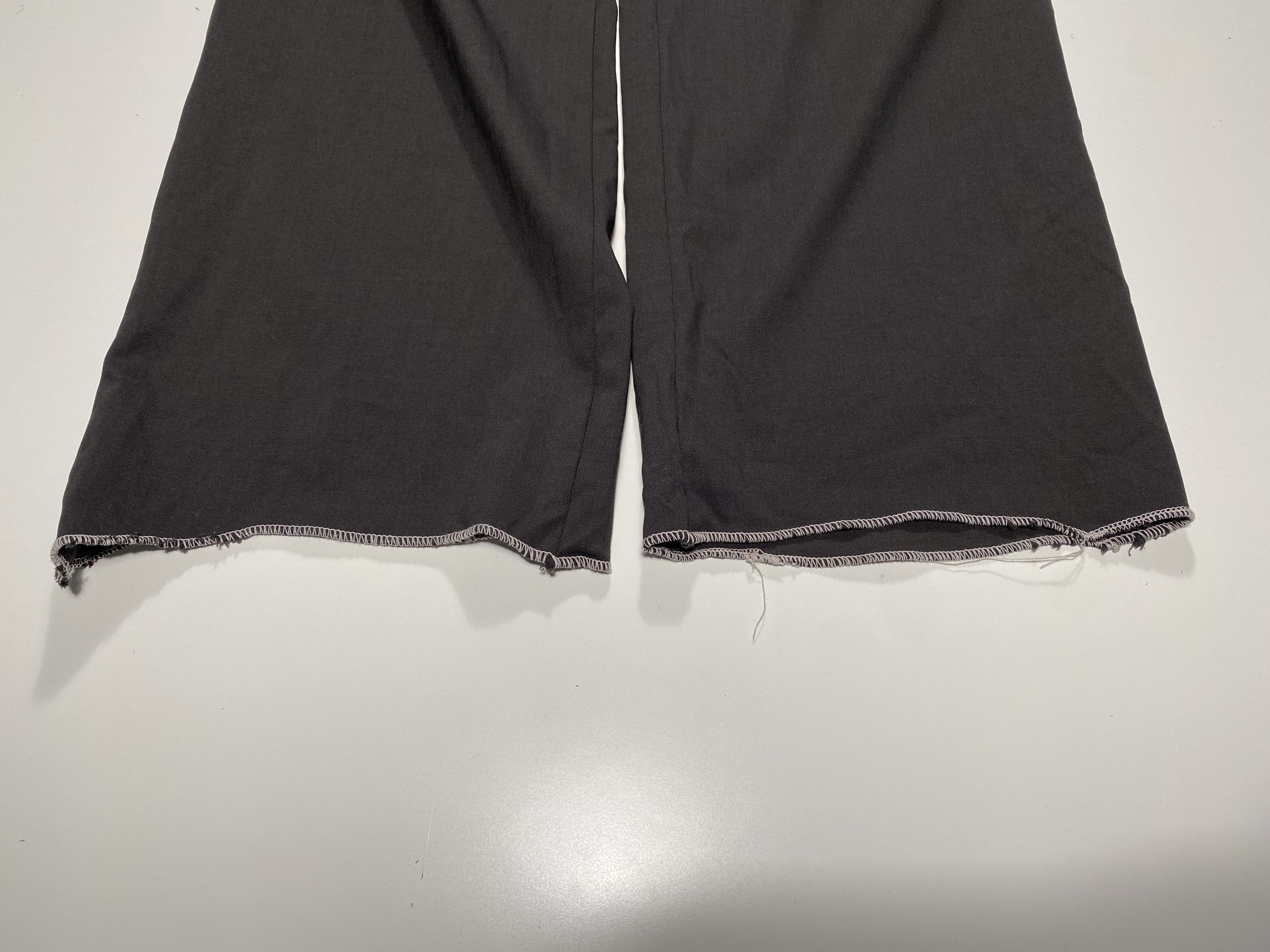 Jil Sander Jil Sander Relaxed Fit Wool Trousers Dark Gray / Brown Size US 32 / EU 48 - 3 Thumbnail