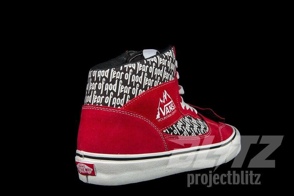 Vans 2017 VANS Fear of God FOG Mountain Edition Red Size 13 Size US 13 / EU 46 - 4 Thumbnail