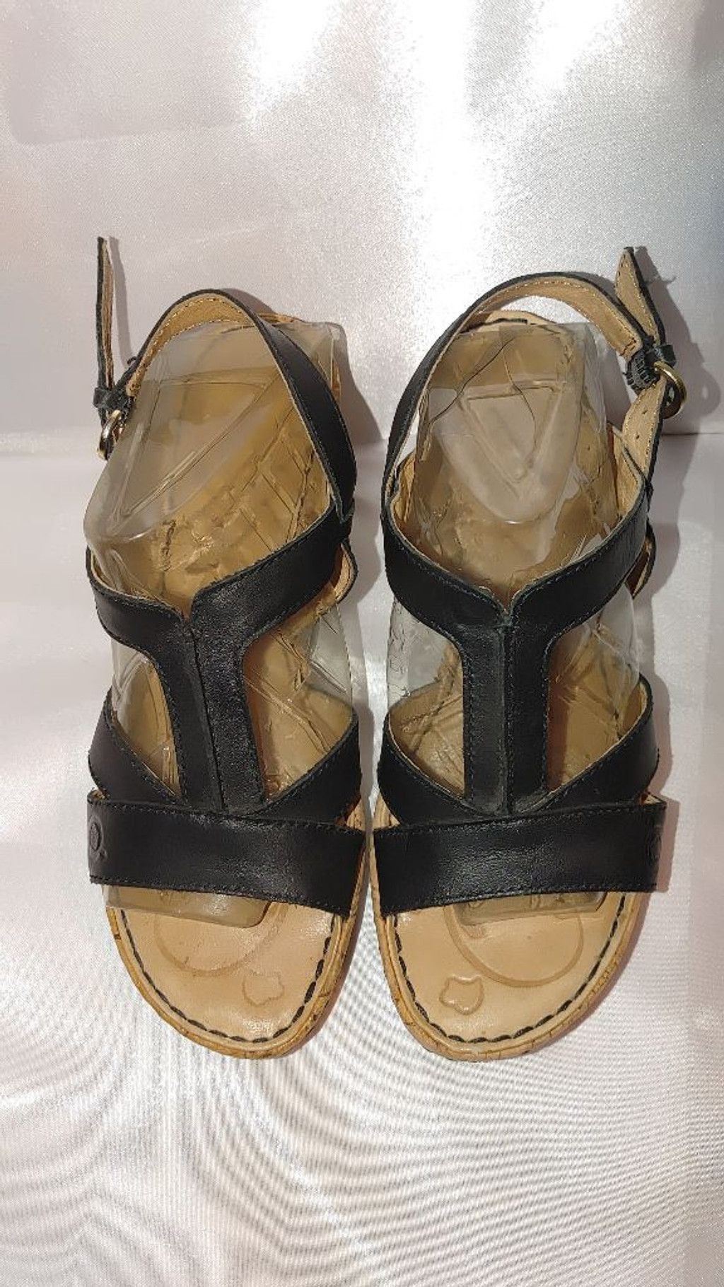 Born Born Bernese Cage Wedge Sandal Size 6M Size US 6 / IT 36 - 5 Thumbnail