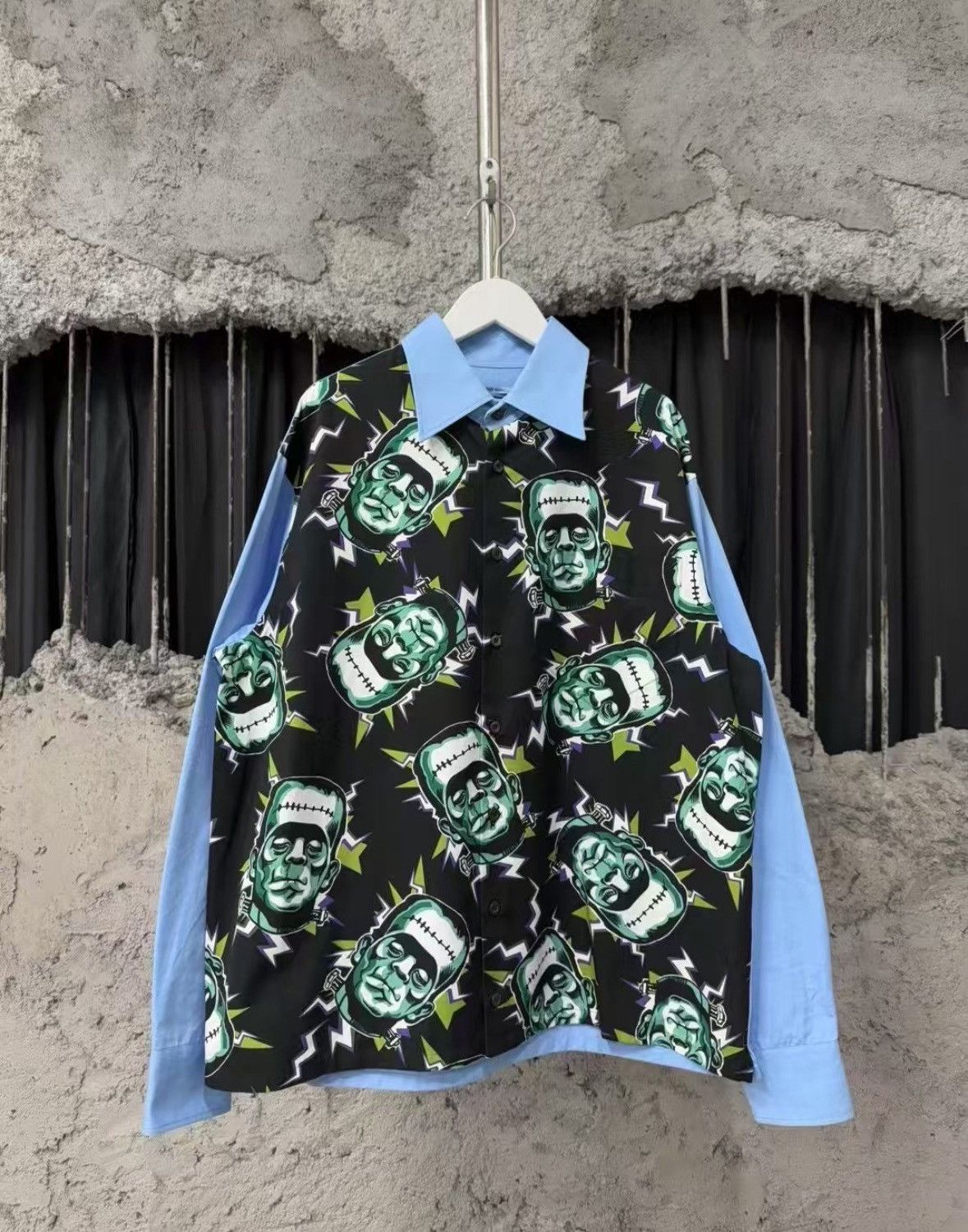 Prada Prada Science freak long-sleeved shirt 2501-Nextarrow Size US L / EU 52-54 / 3 - 1 Thumbnail