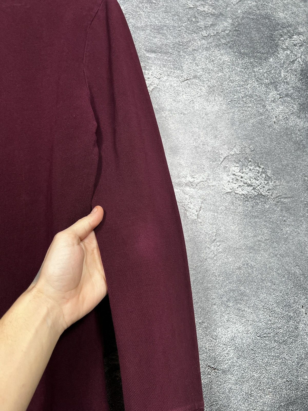 Burberry Vintage Burberry Long Sleeve Shirt With Metal Logo Size US S / EU 44-46 / 1 - 14 Thumbnail