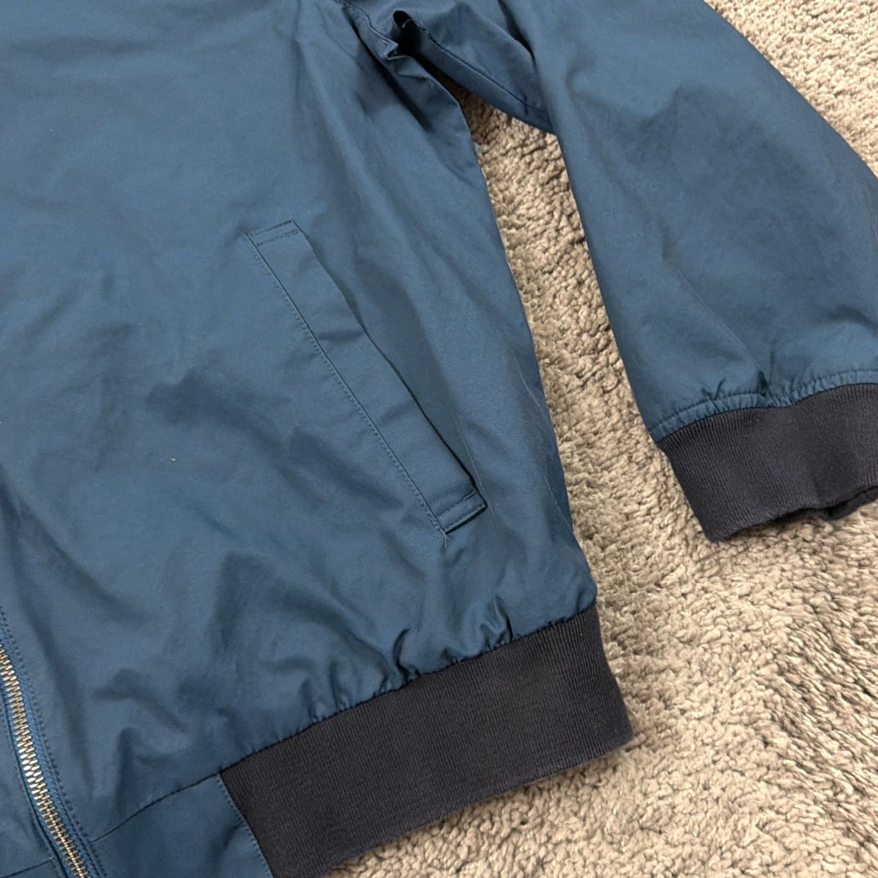 Bonobos Bonobos Jacket Mens XL Blue Bomber Full Zip Lightweight Lined Pockets Vintage No N/A? Size US XL / EU 56 / 4 - 3 Thumbnail