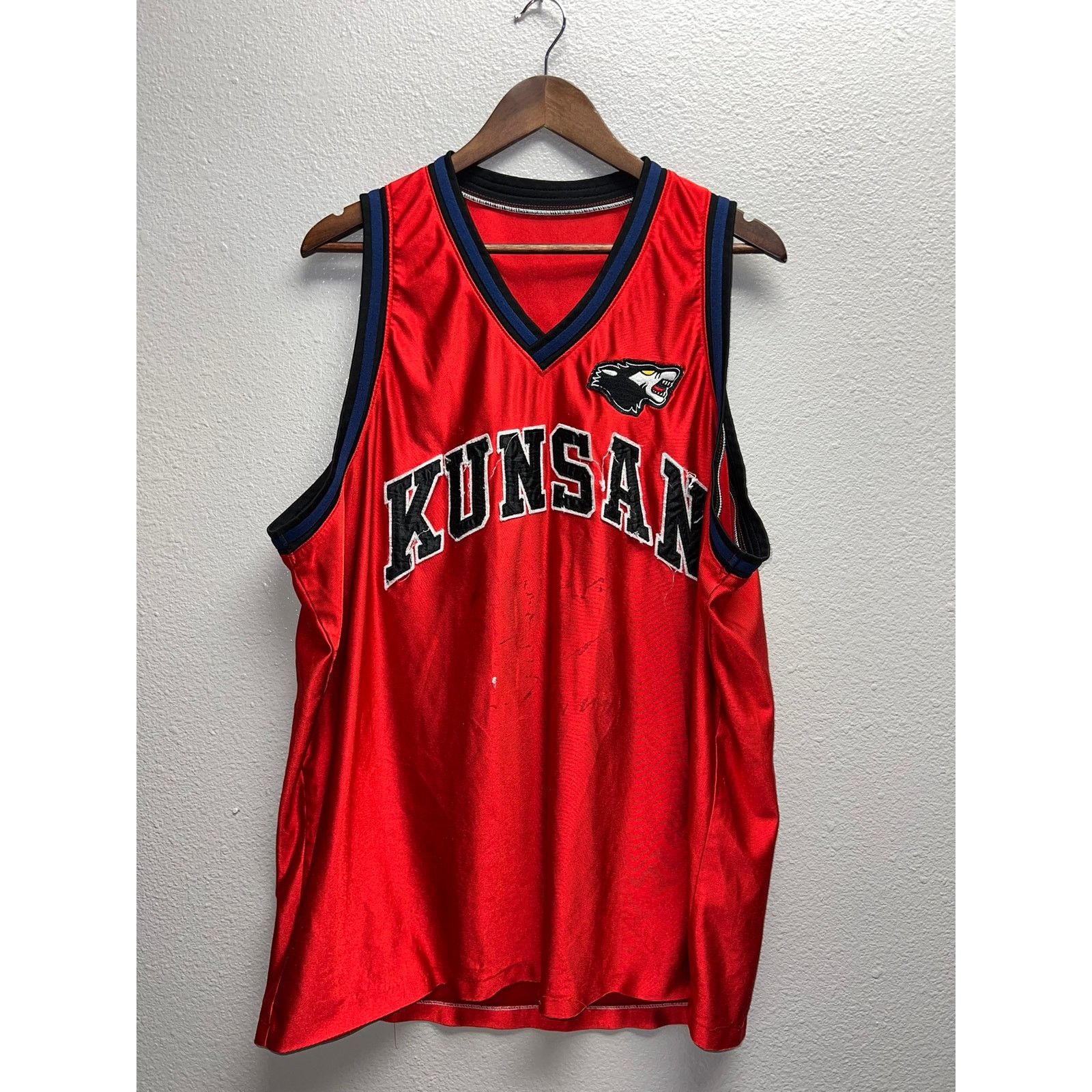 Vintage Vintage Kunsan Jersey Basketball #32 Weaver air Base VTG XL Size US XL / EU 56 / 4 - 1 Thumbnail