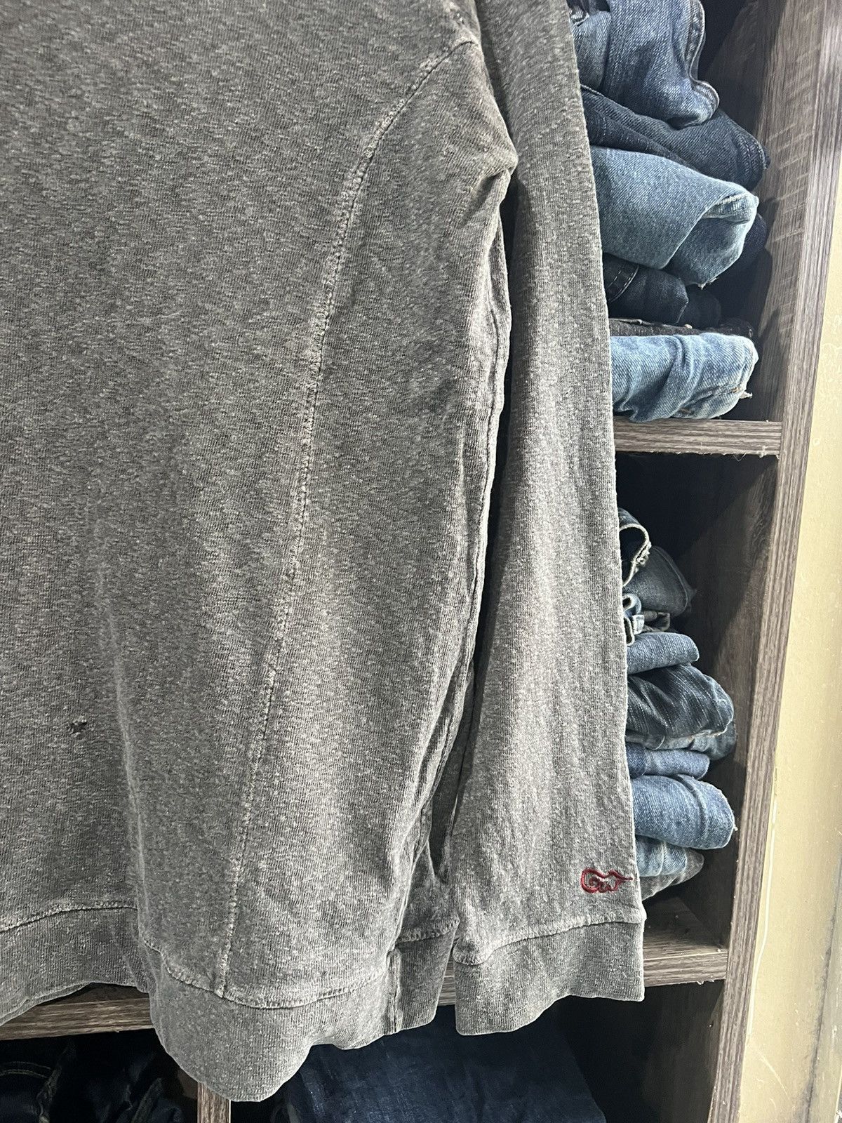 Global Work 🔥Distressed Global Work Long Sweatshirt Size US L / EU 52-54 / 3 - 8 Thumbnail