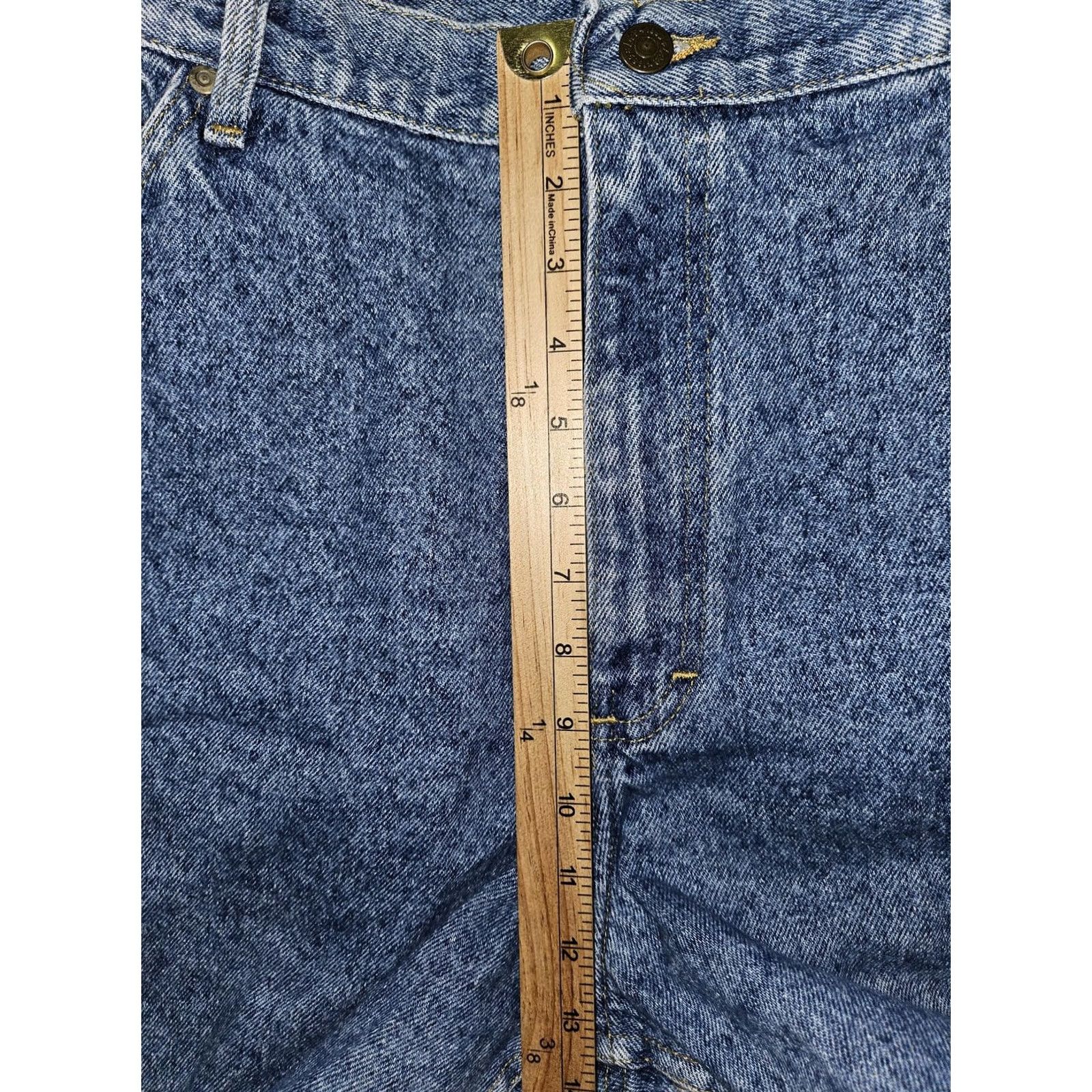Lee VINTAGE Lee Jeans Womens 20W High Waist Tapered Leg Made USA 90s Denim Pants Size 42" / US 20 - 5 Thumbnail