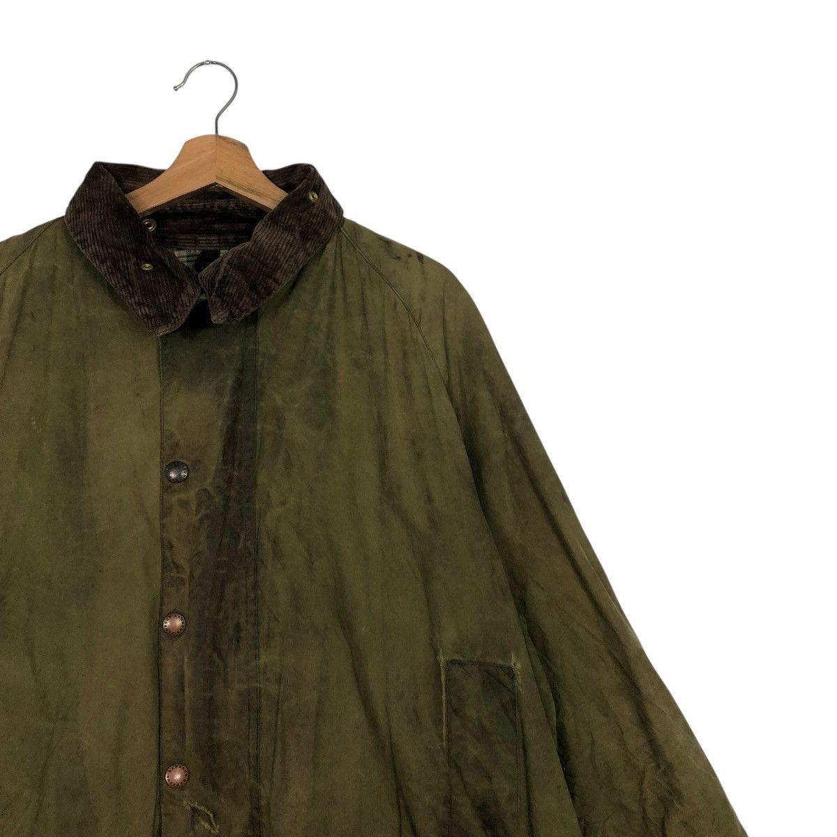 Barbour 🔥VINTAGE WAX JACKET SURVIVAL BARBOUR ENGLAND BLANKET Size US M / EU 48-50 / 2 - 9 Thumbnail