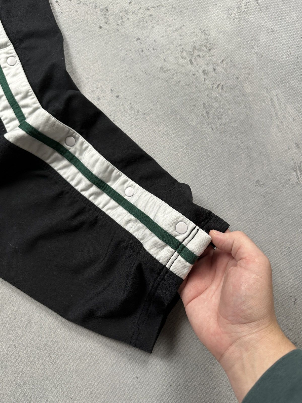 Nike Vintage Nike 00s Y2K Black White Track Suit Hoodie Pants Set Size US 34 / EU 50 - 5 Thumbnail