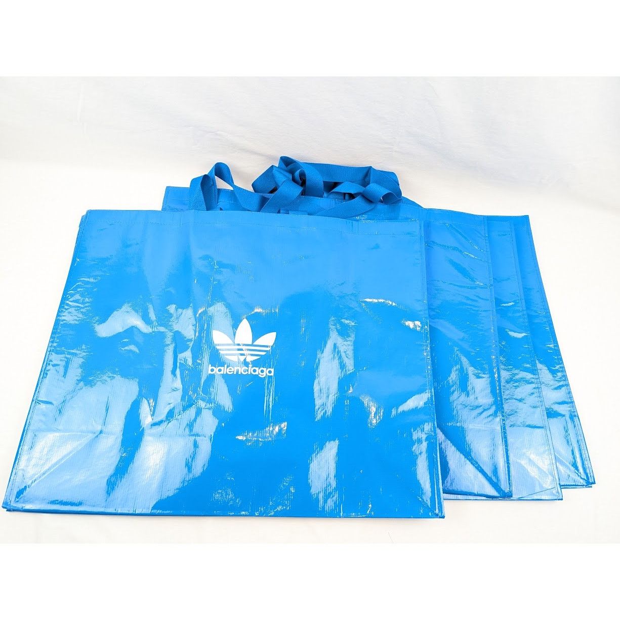 Adidas × Balenciaga o1rshd1 Size : OS / 4 Shopping Bags in Blue Size ONE SIZE - 6 Thumbnail