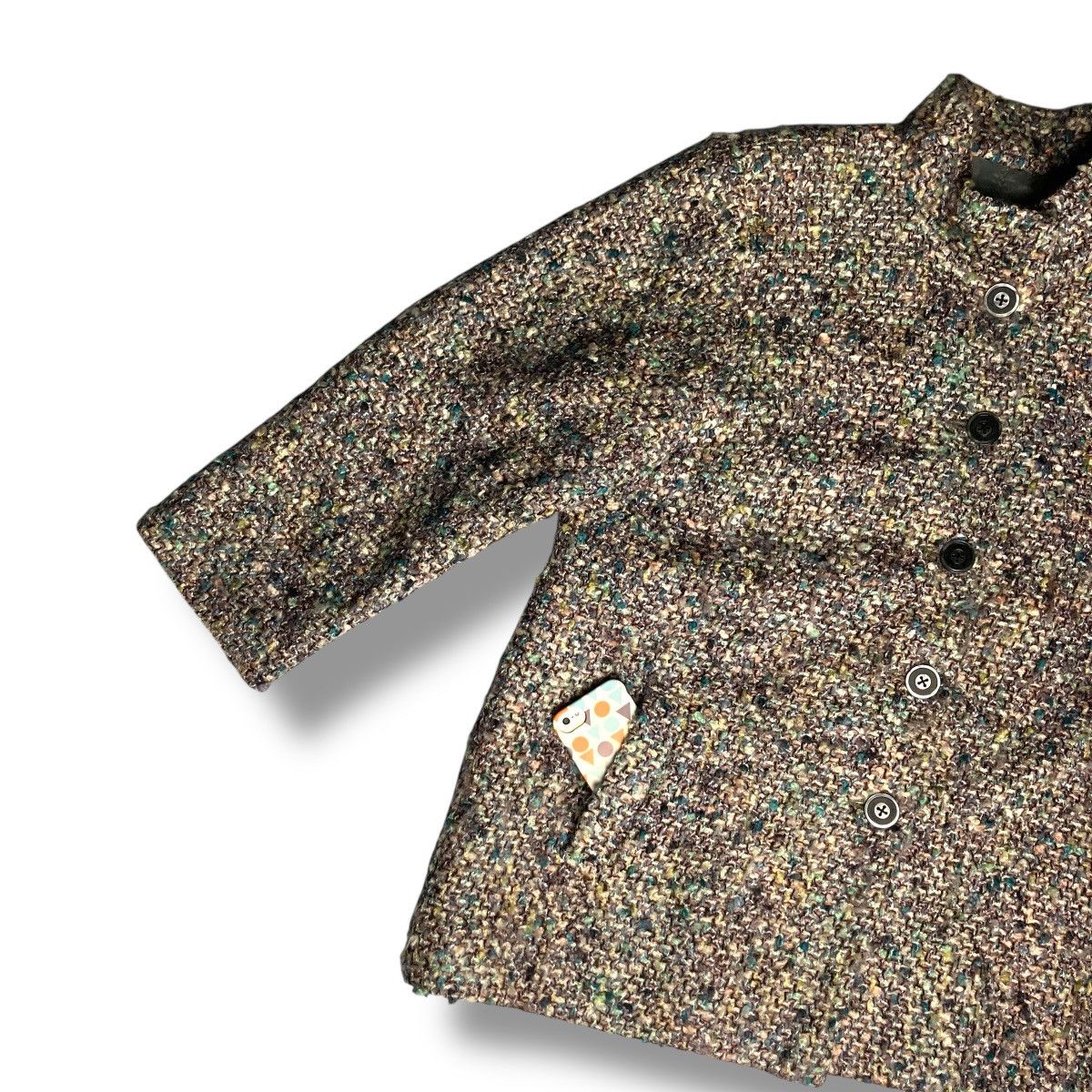 Hysteric Glamour 🇯🇵 HYSTERIC GLAMOUR MULTICOLOR KNITTED JACKET Size L / US 10 / IT 46 - 7 Thumbnail
