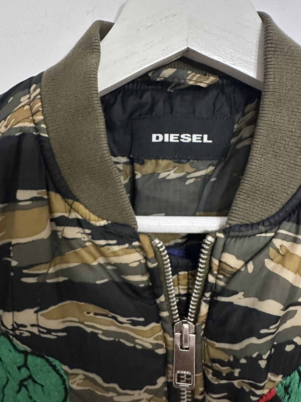 Diesel Rare diesel camo ed hardy style bomber jacket skulls archive Size US S / EU 44-46 / 1 - 4 Thumbnail
