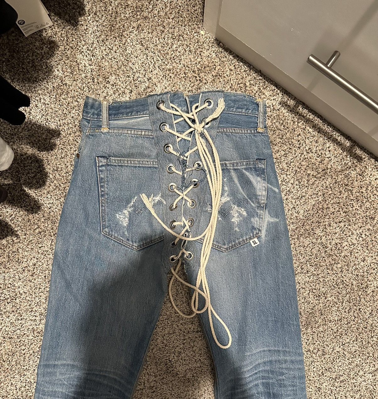 image of Levis Samarah Leah Levi Jeans in Blue, Women's (Size 26)