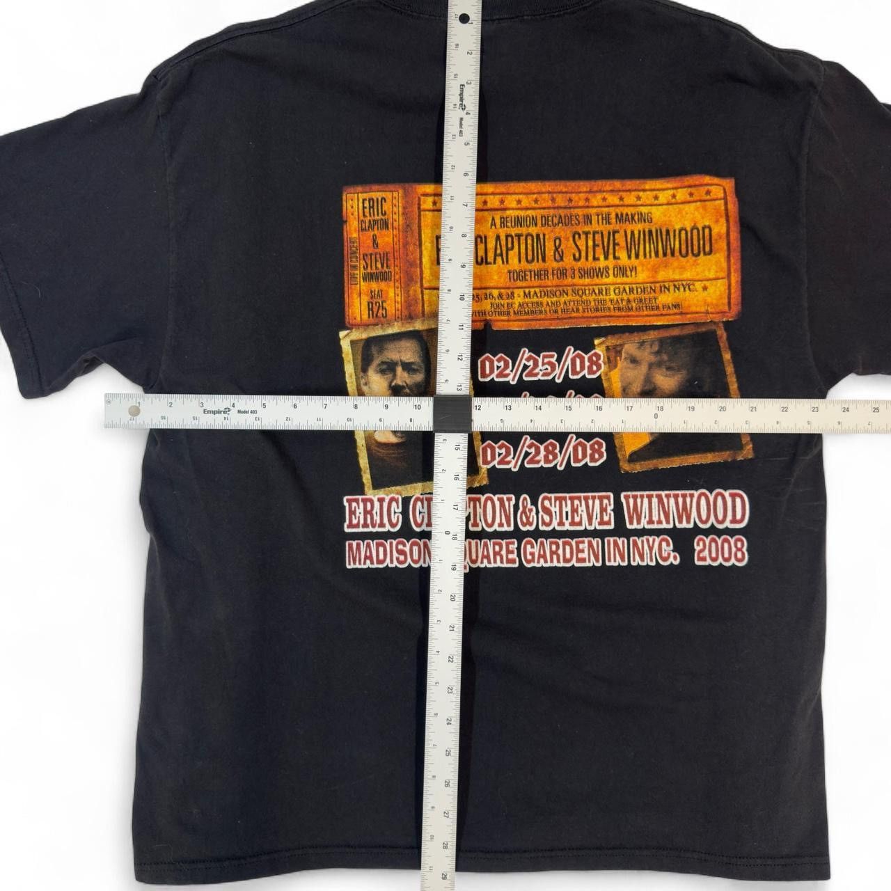 Other Black Eric Clapton & Steve Winwood Reunion Decades T Size US XL / EU 56 / 4 - 5 Thumbnail