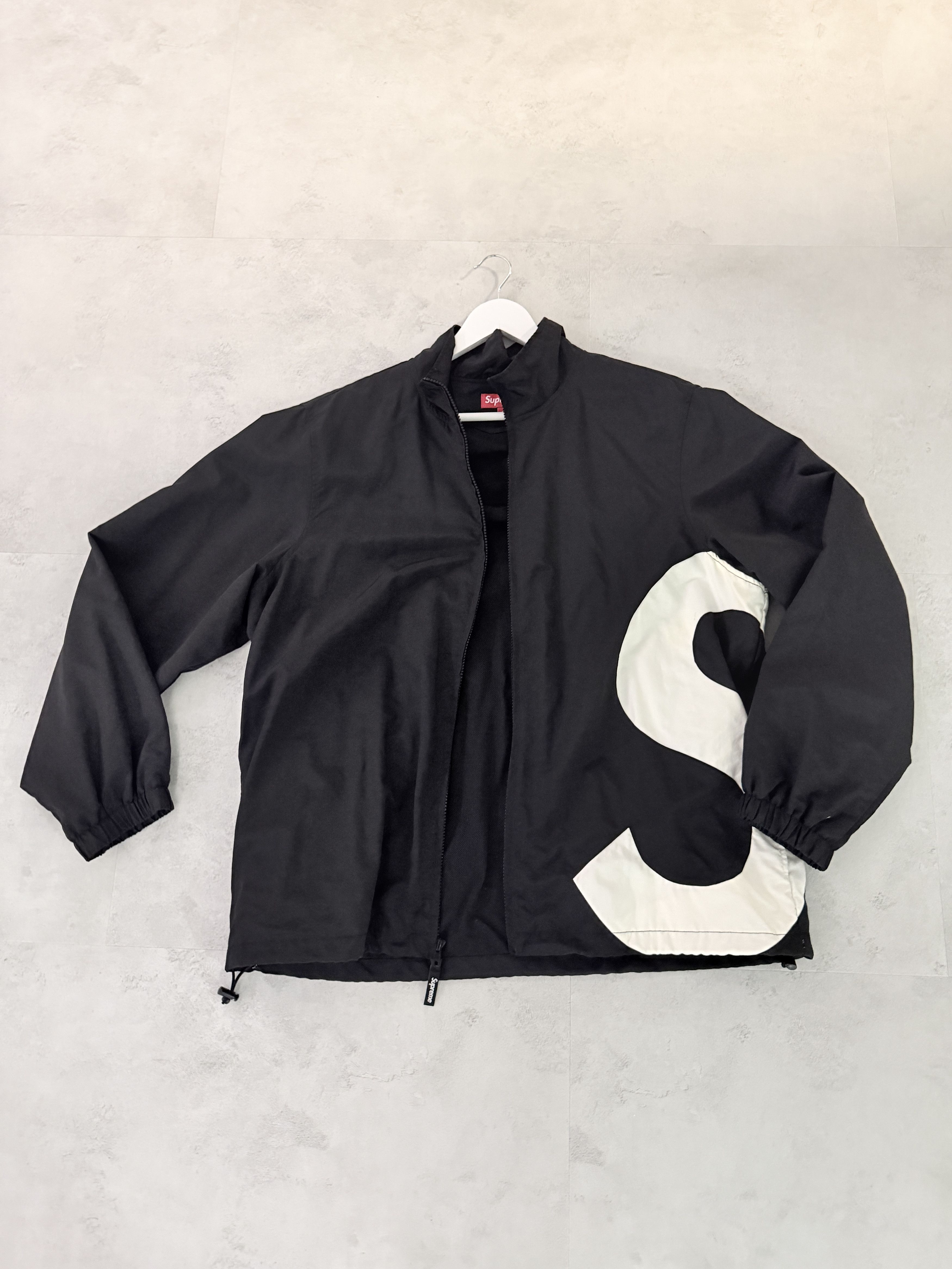 Supreme Supreme S Logo Trainingsjacke Schwarz Size US L / EU 52-54 / 3 - 1 Thumbnail