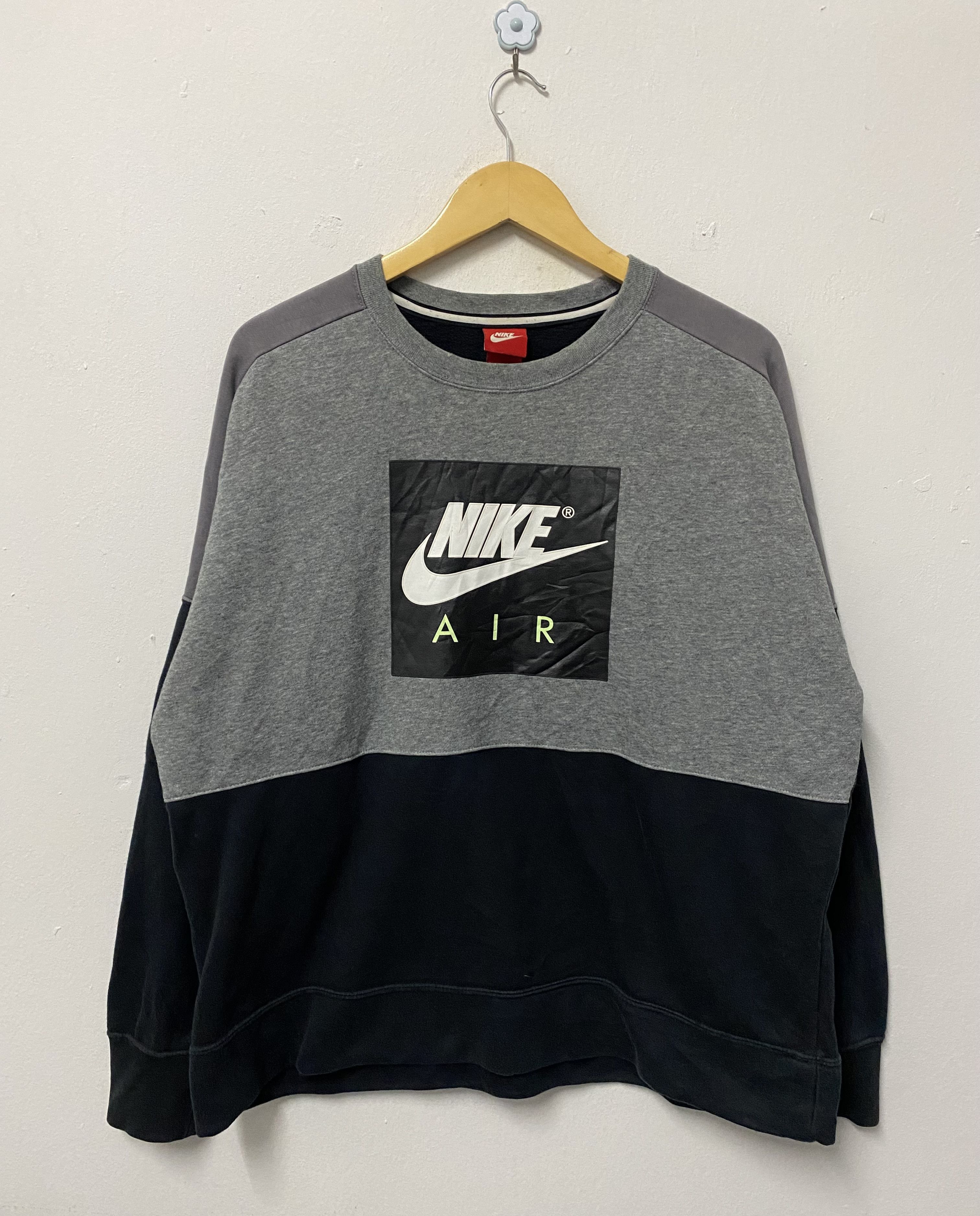 Nike Nike Air Two Tone Colour Long Sleeve Shirts Sweatshirts Size US XXL / EU 58 / 5 - 1 Thumbnail