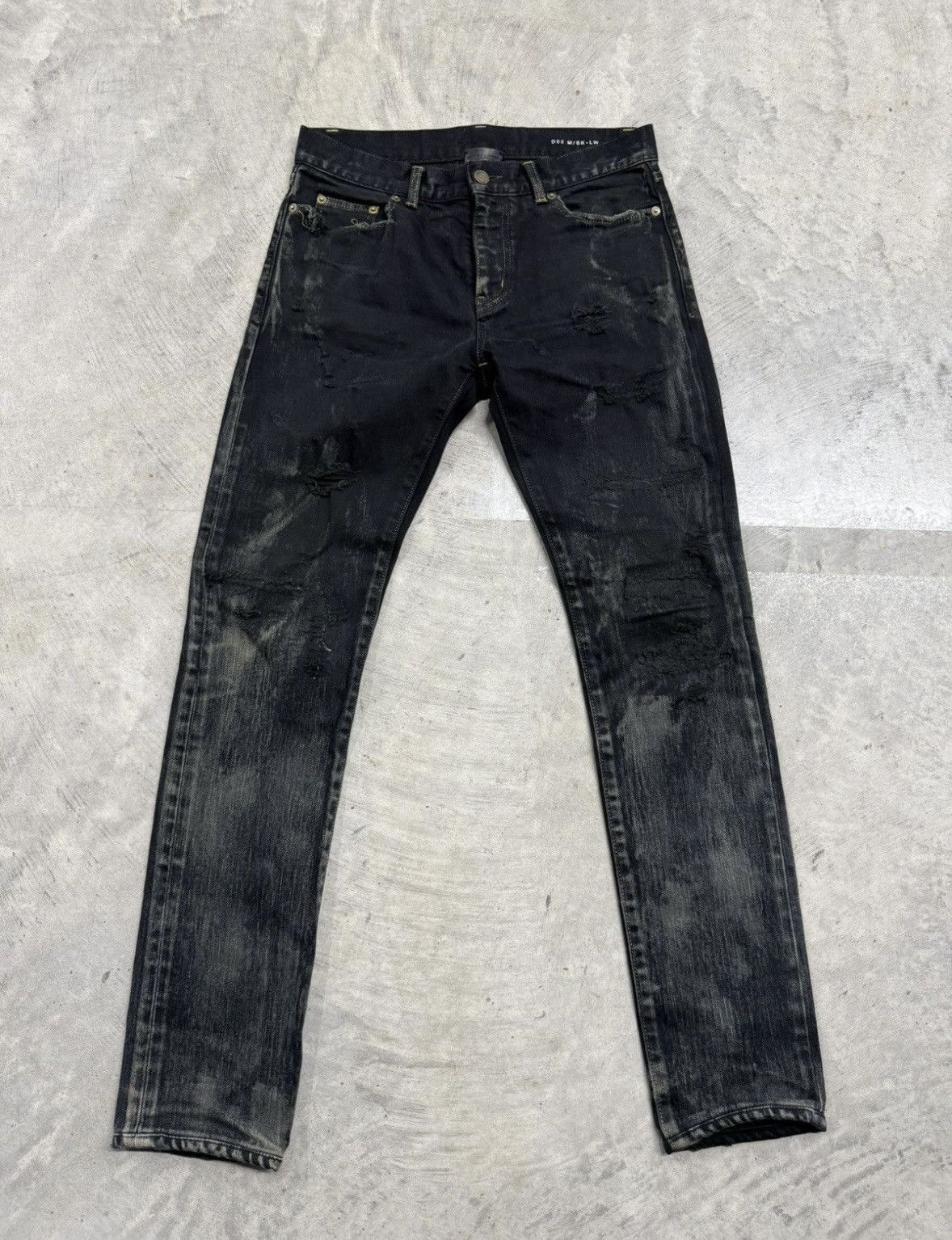 SLP FW16 Hedi Oil Spill Denim