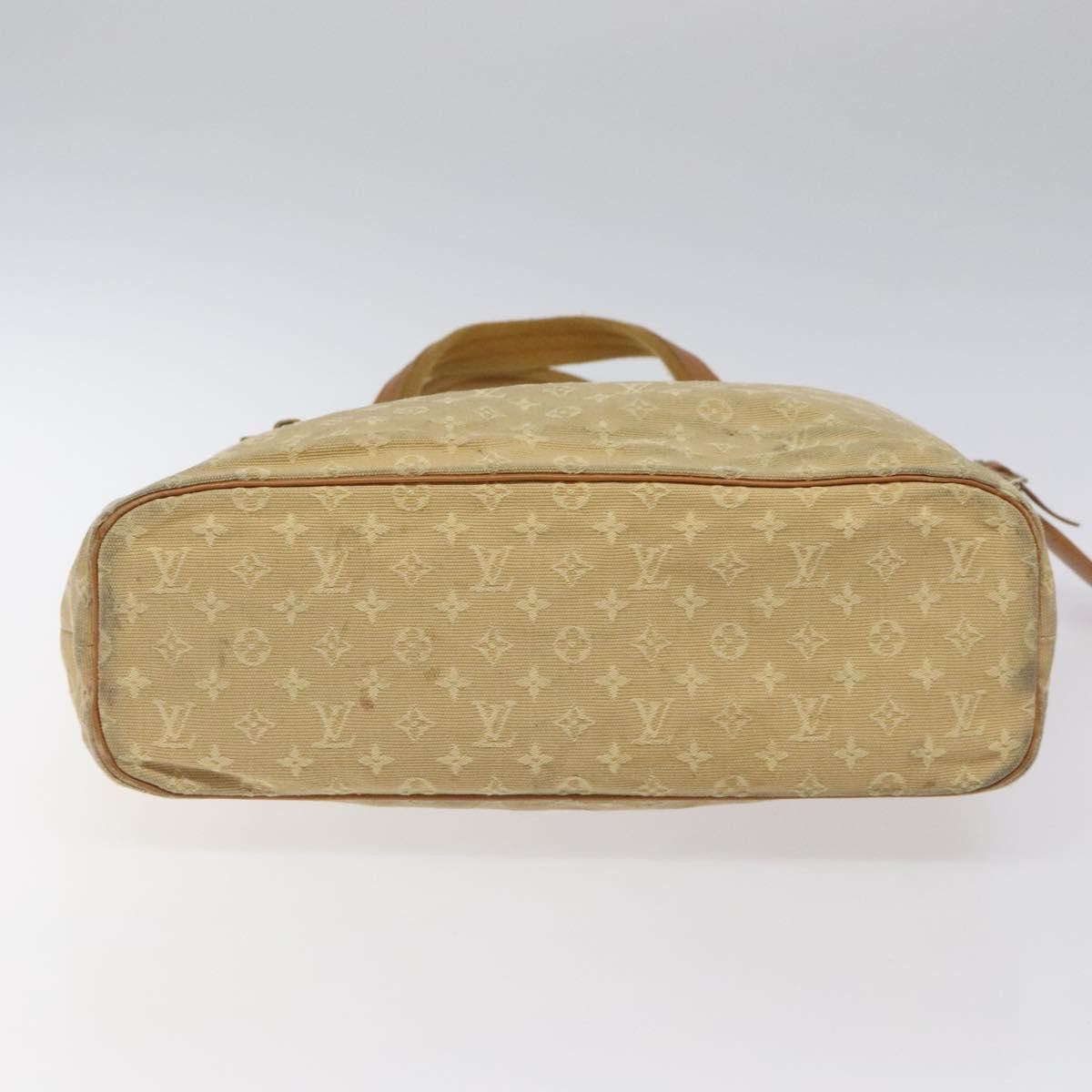 Louis Vuitton LOUIS VUITTON Monogram Mini Lucille GM Tote Bag Beige M92683 Size ONE SIZE - 9 Thumbnail