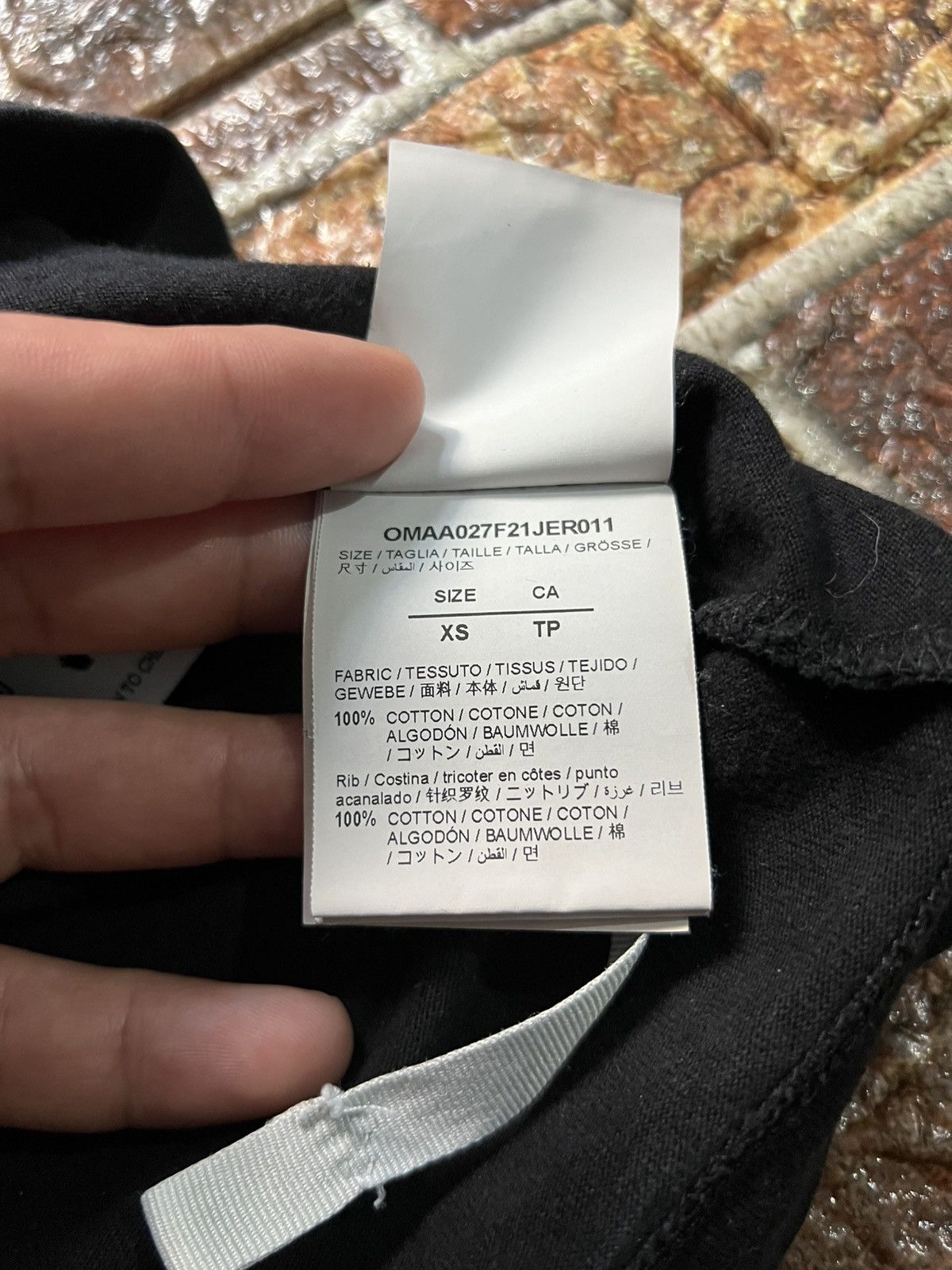 Off-White Off-White Caravaggio Tee Size US XS / EU 42 / 0 - 12 Thumbnail