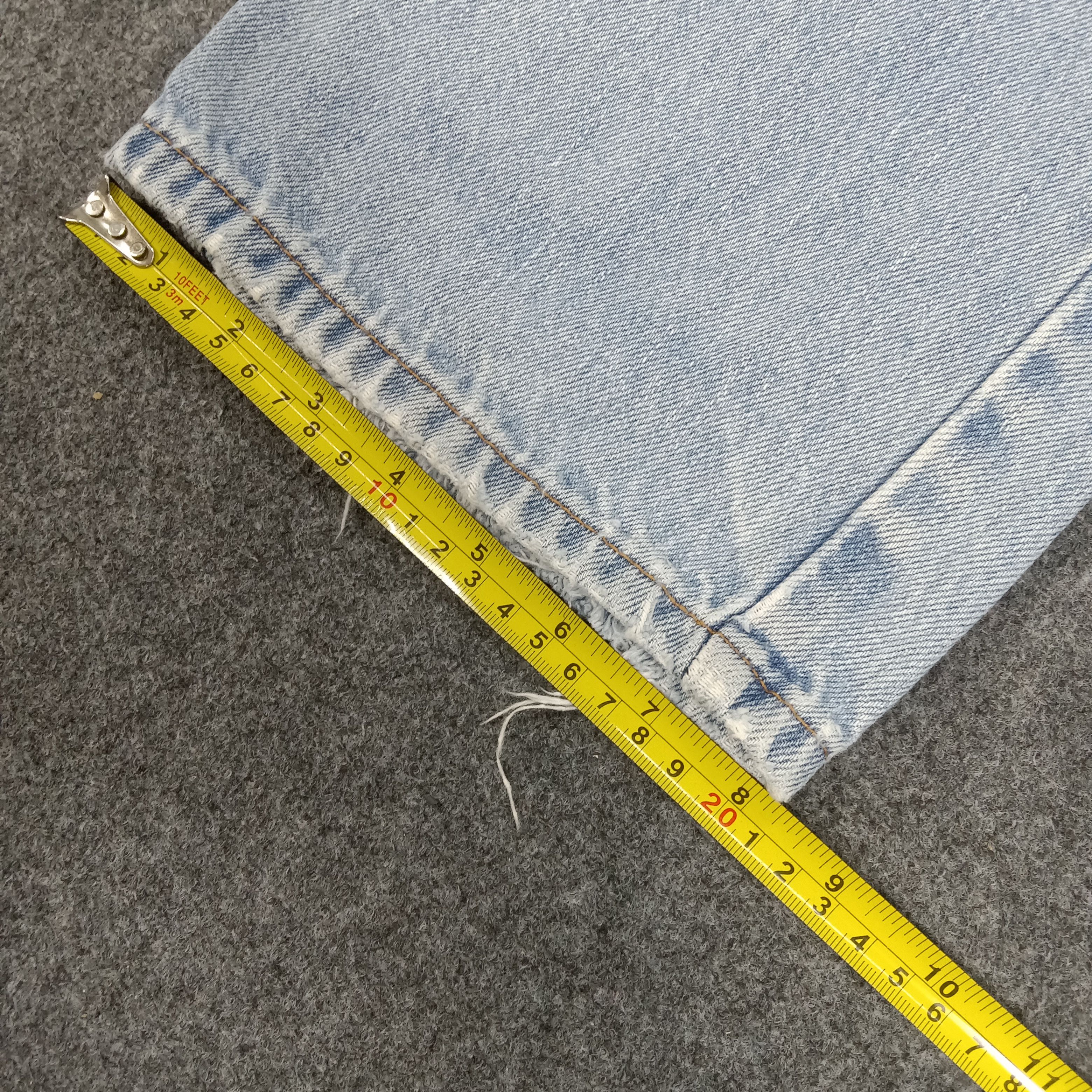 Levi's × Vintage Levi's 550 American Distressed Denim Jeans Size US 35 - 13 Thumbnail