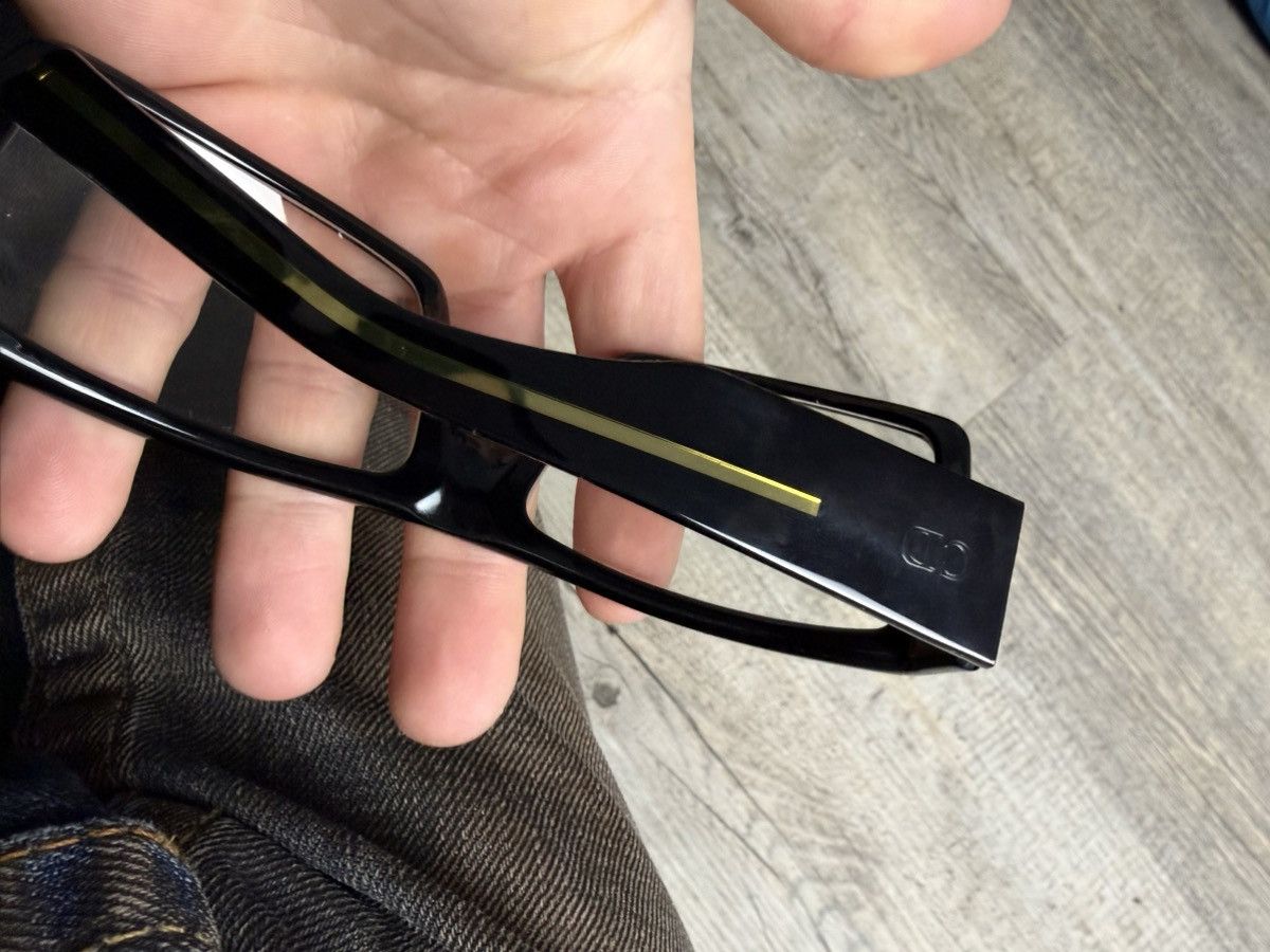 Dior × Hedi Slimane Dior Homme black tie 3/s thin sunglasses by Hedi Slimane Size ONE SIZE - 7 Thumbnail