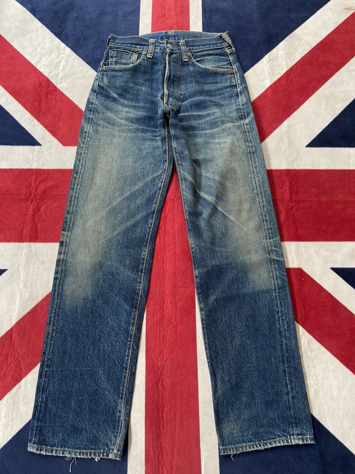 Evisu × Japanese Brand × Vintage Vintage Evis No. 2 Lot 250XX Selvedge Denim Japanese Brand Size US 27 - 1 Thumbnail