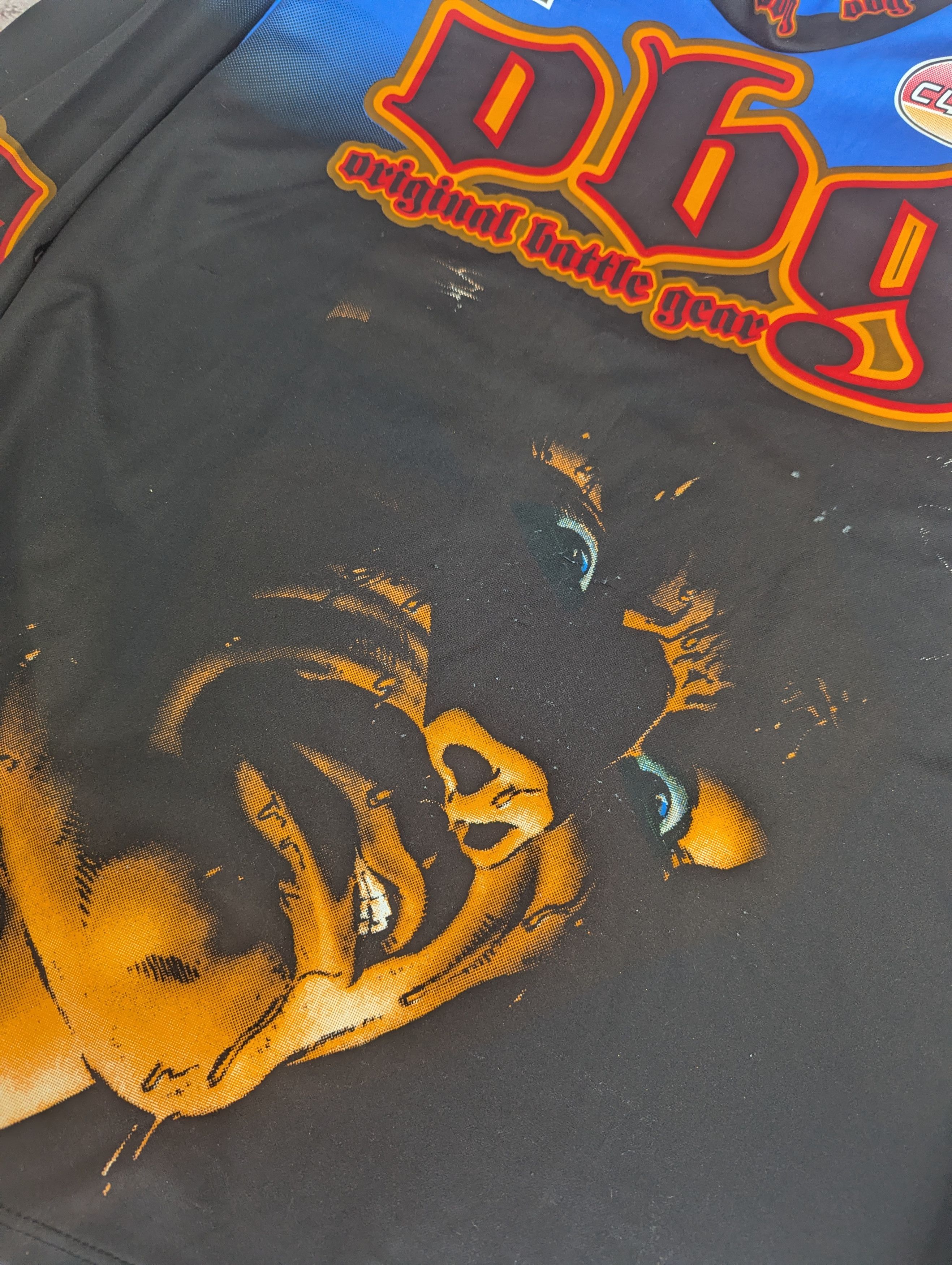 Thunderdome Battle Gear Rave Jersey Vintage 90s dirt rare Size US L / EU 52-54 / 3 - 5 Thumbnail