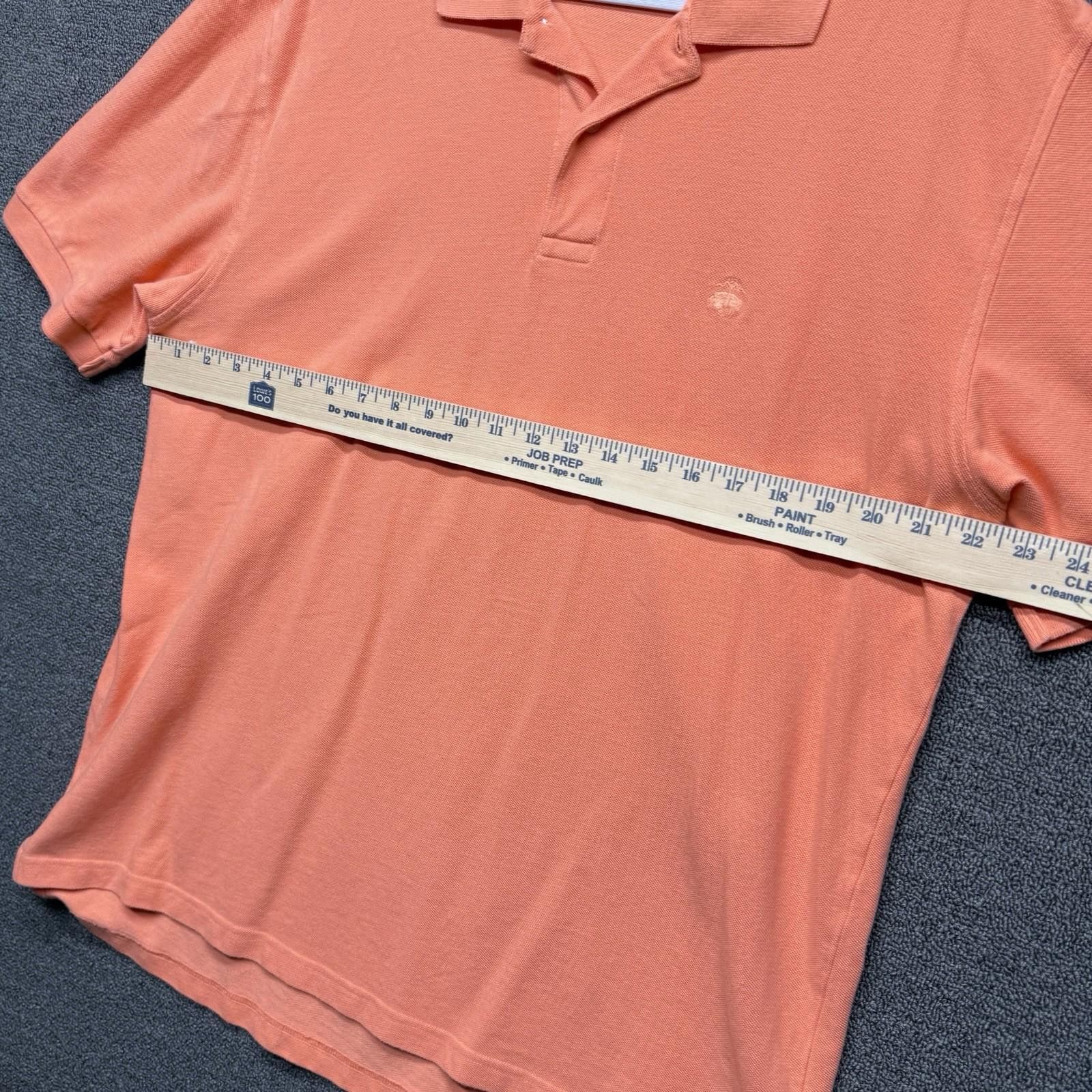 Brooks Brothers Brooks Brothers Vintage 346 Polo Shirt Orange /Coral Mens L Size US L / EU 52-54 / 3 - 4 Thumbnail